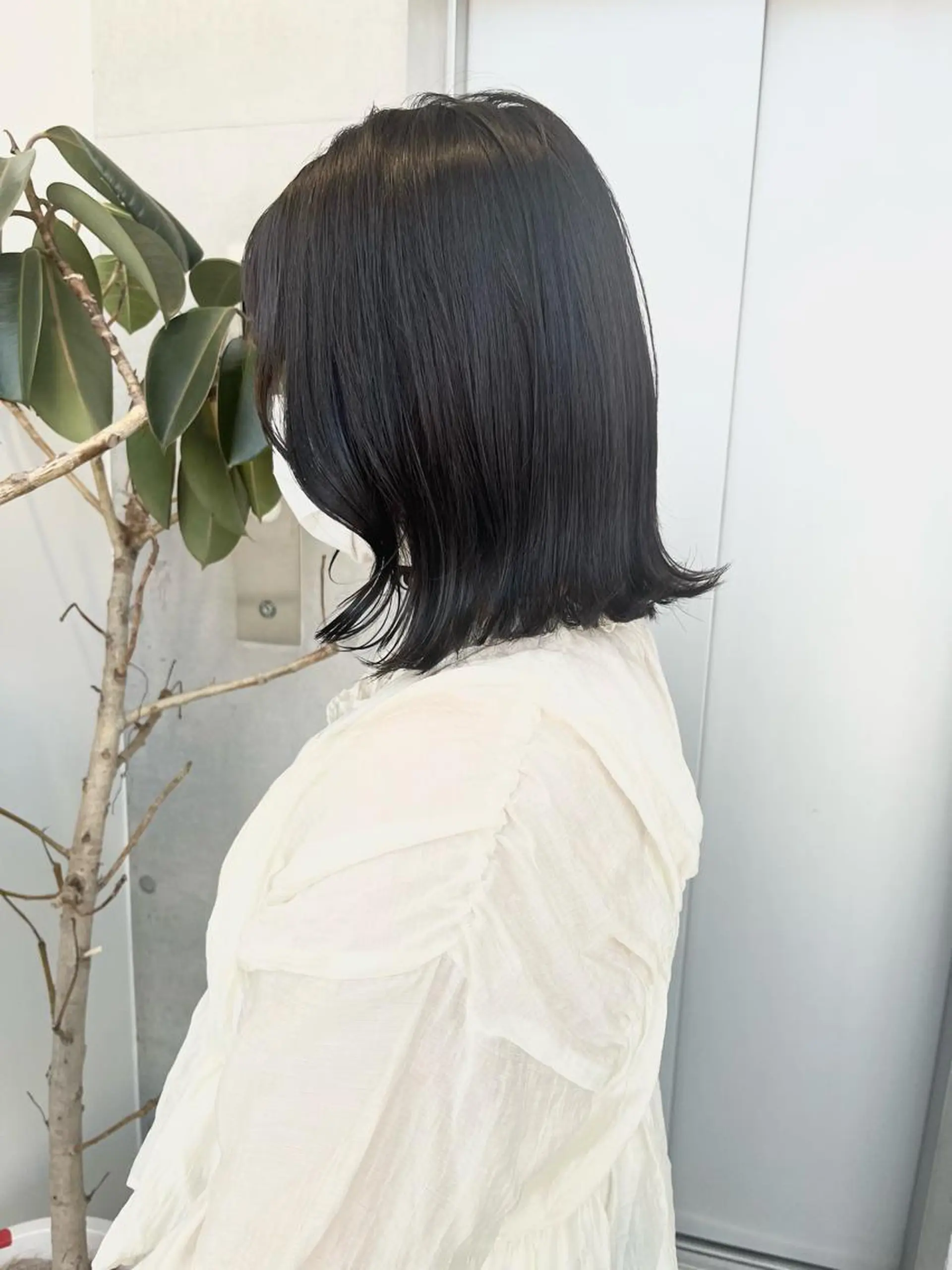 ロング カラー パーマ ヘアアレンジ カット ヘアカラー トリートメント ヘッドスパ ヘアセット 透明感/オリーブ/ グレージュ/YUKAのヘアスタイル