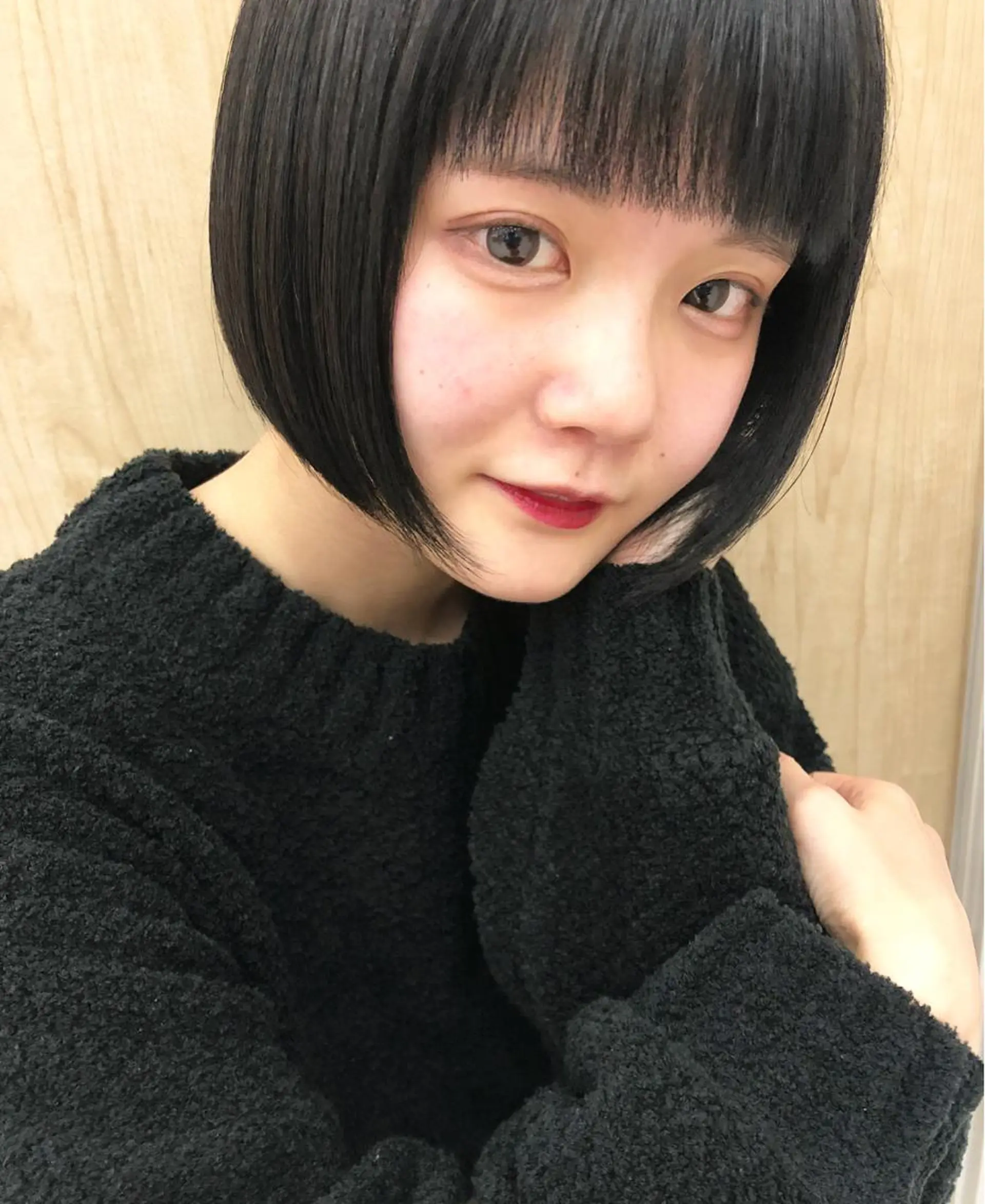 ショート ショートボブ ボブ ショートヘア 岩田 萌那のヘアスタイル