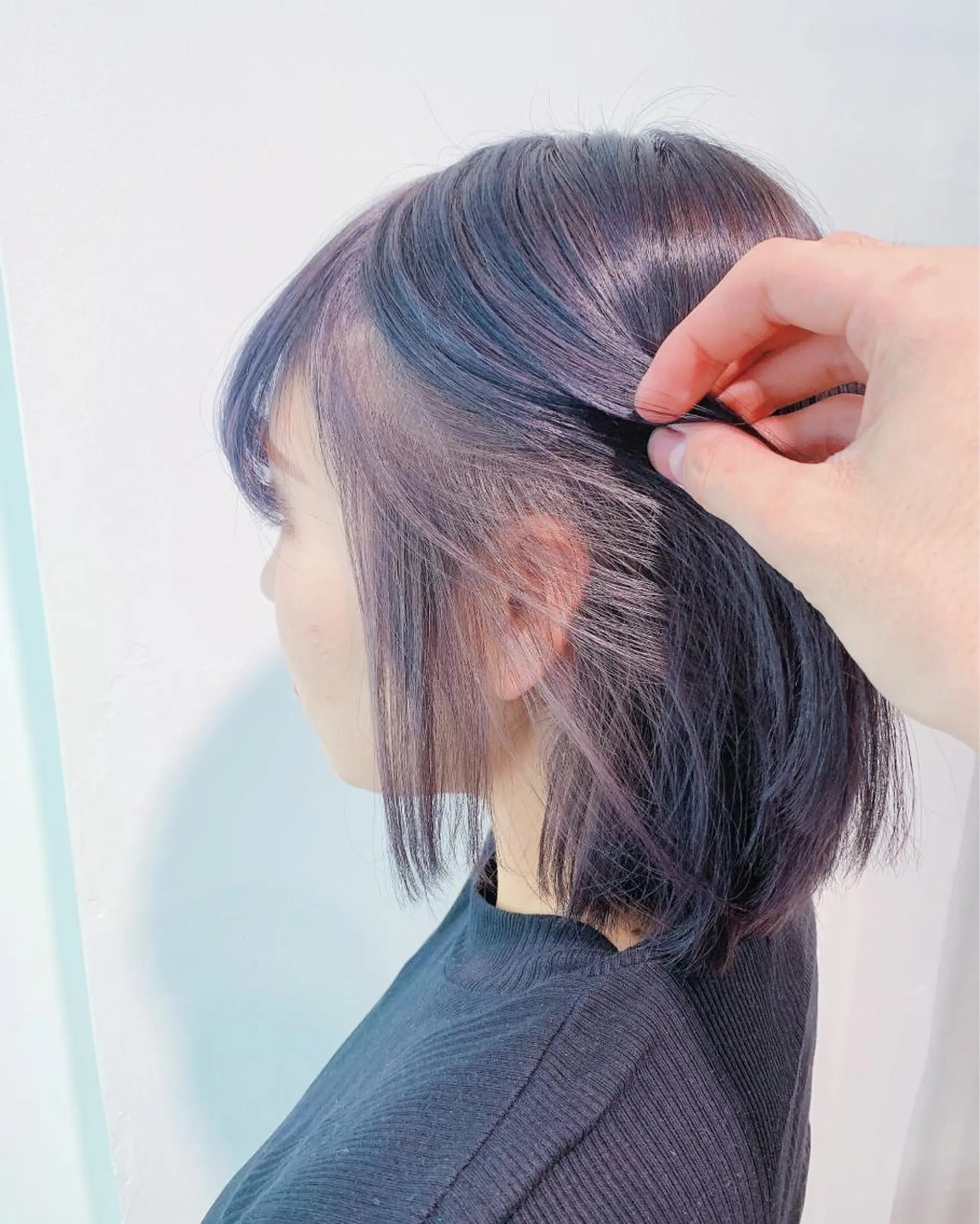 ミディアム カラー ヘアカラー トリートメント SALOWIN 札幌大通り店所属・🏆ウルフ/レイヤー 指名No.1山口圭佑のヘアスタイル