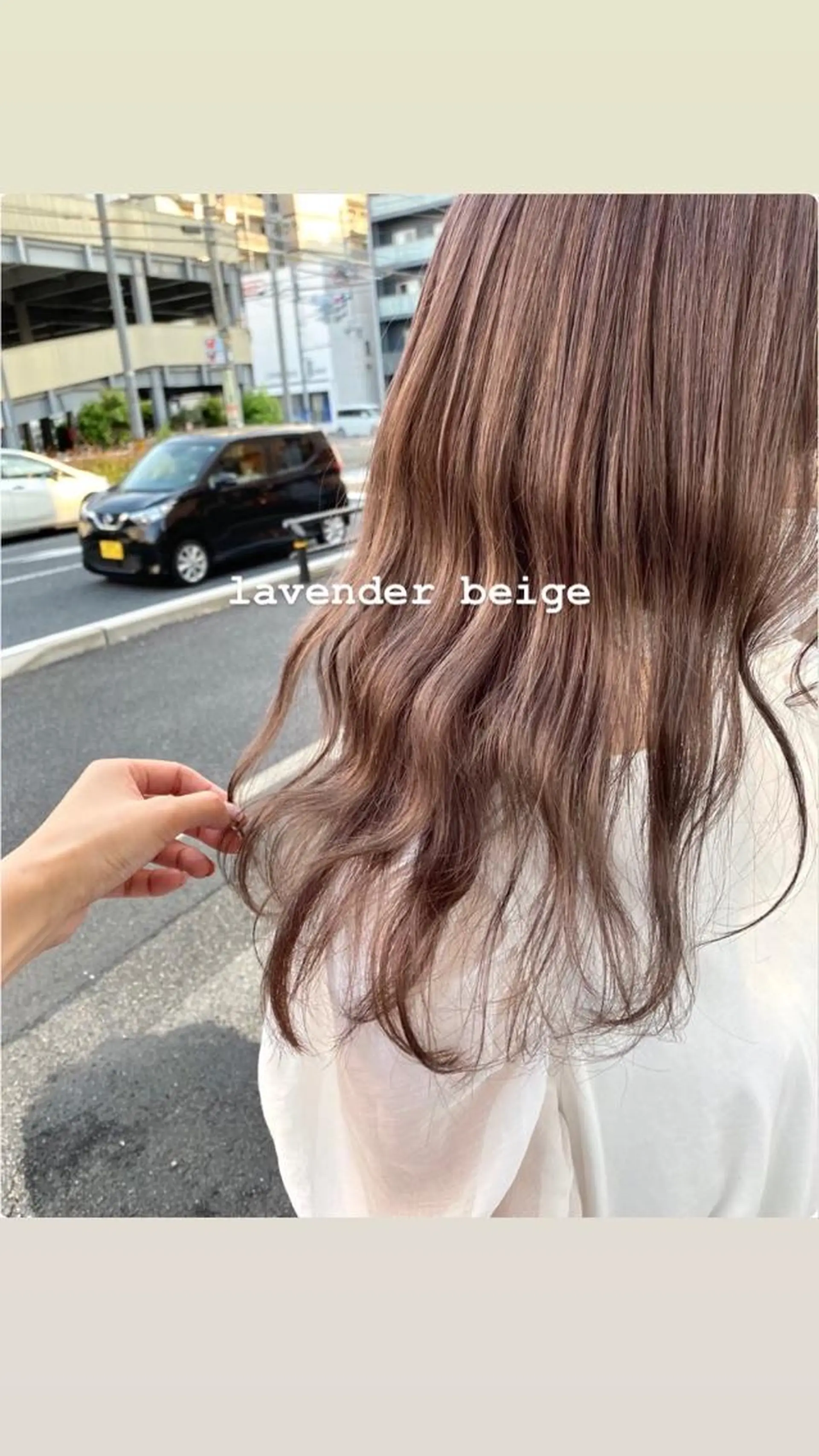 セミロング mare所属・＊＊＊ natsumiのヘアスタイル