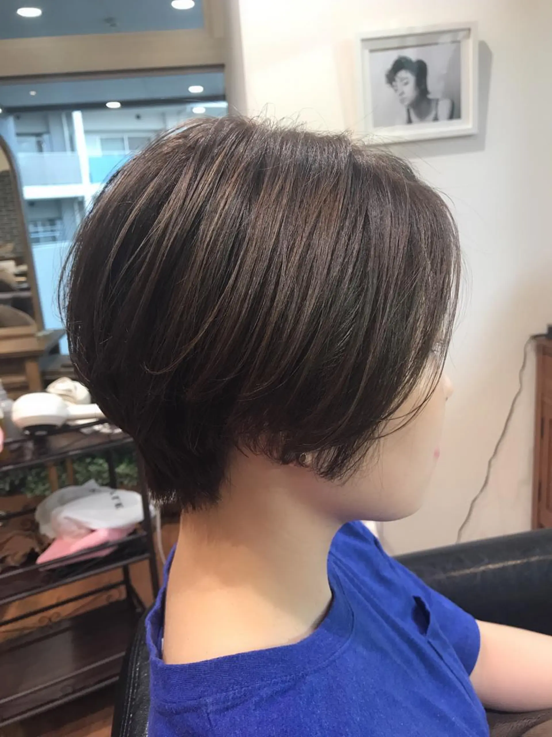 ショート カラー カット アザマ　ヤスカツ _rosso 川口のヘアスタイル