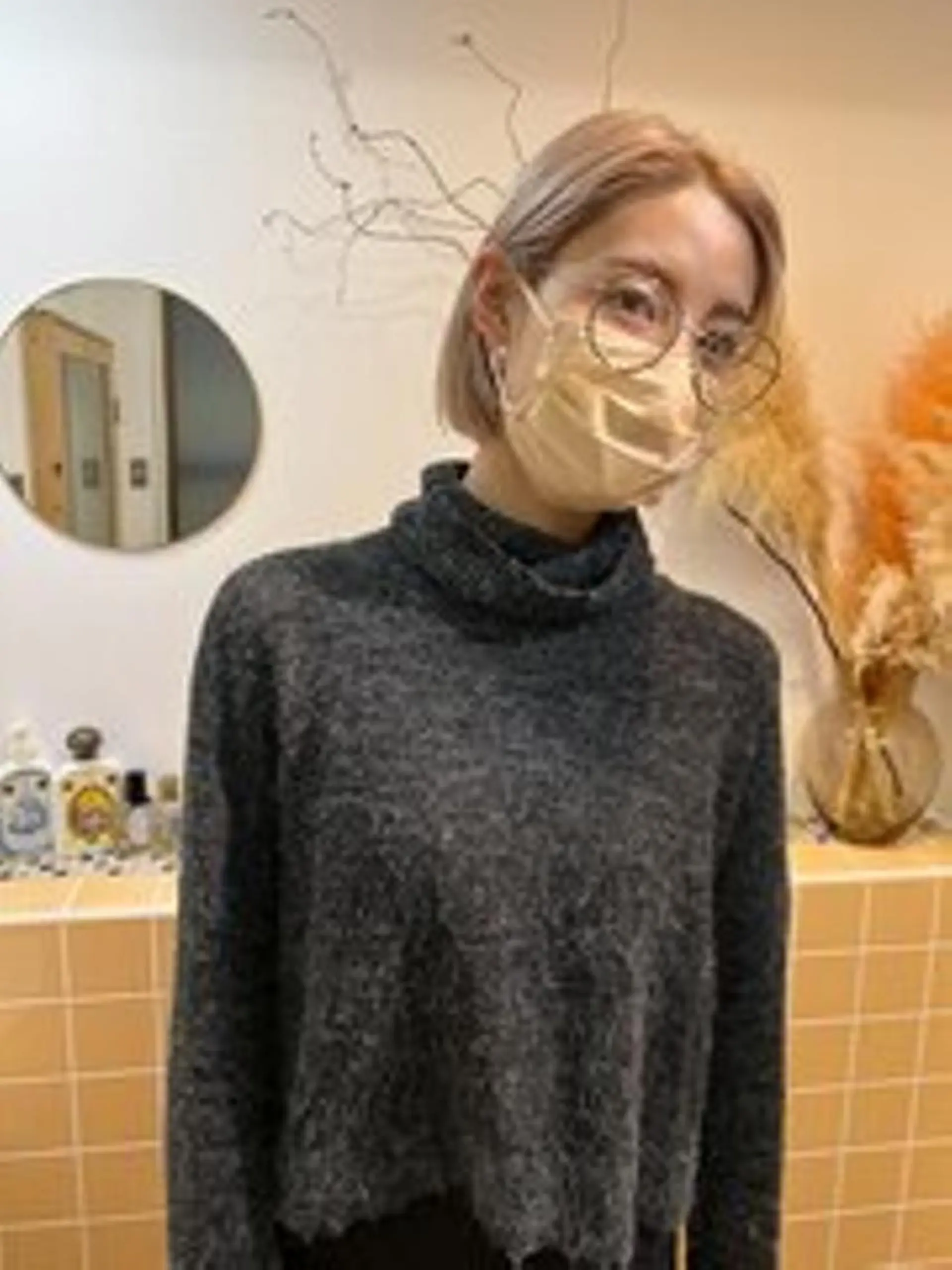 ショート カット ヘアカラー nelke/レイヤー 立川/ブリーチのヘアスタイル