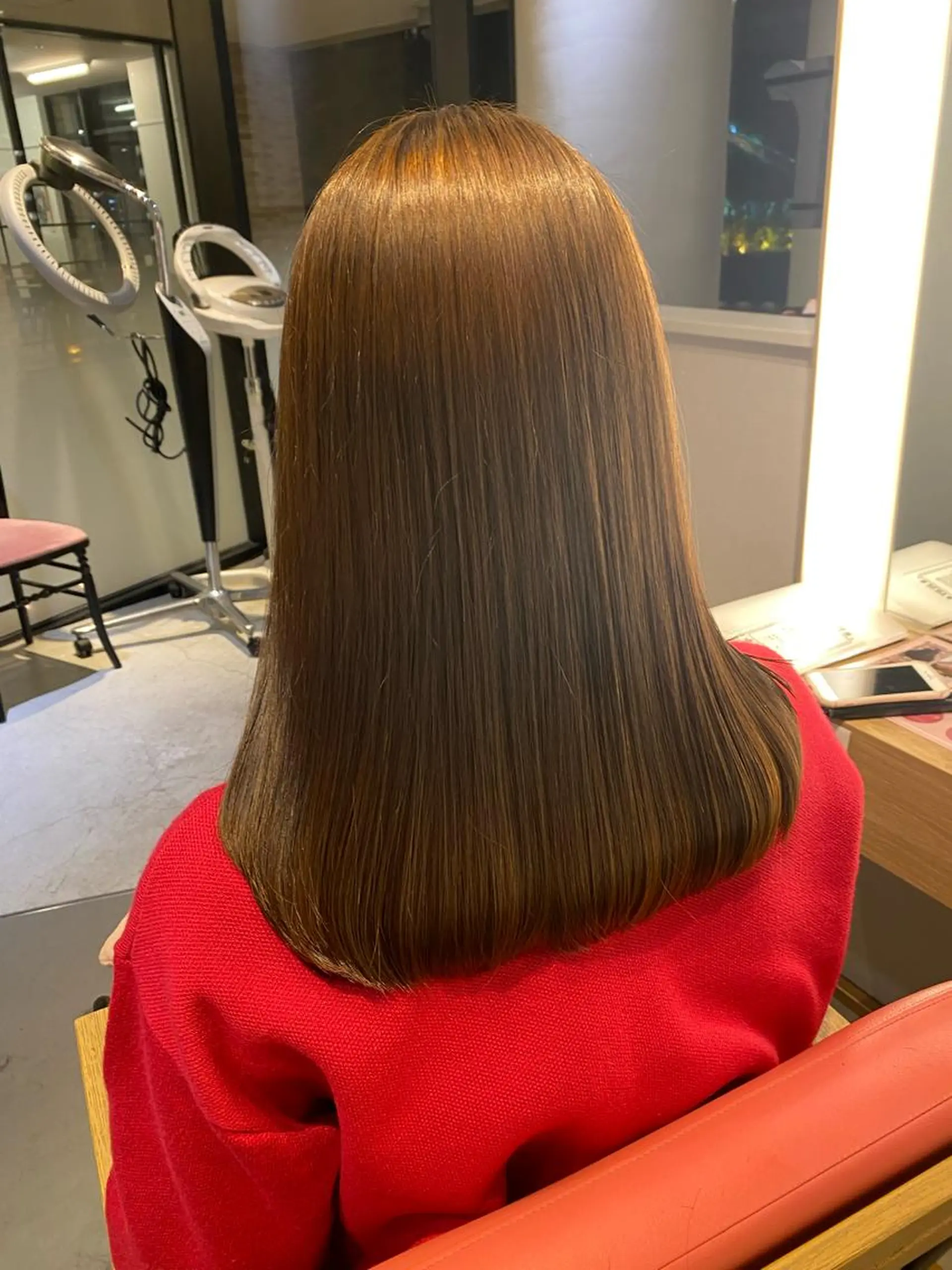 セミロング unopulir   茶屋町店所属・unopulir 景山　凌のヘアスタイル