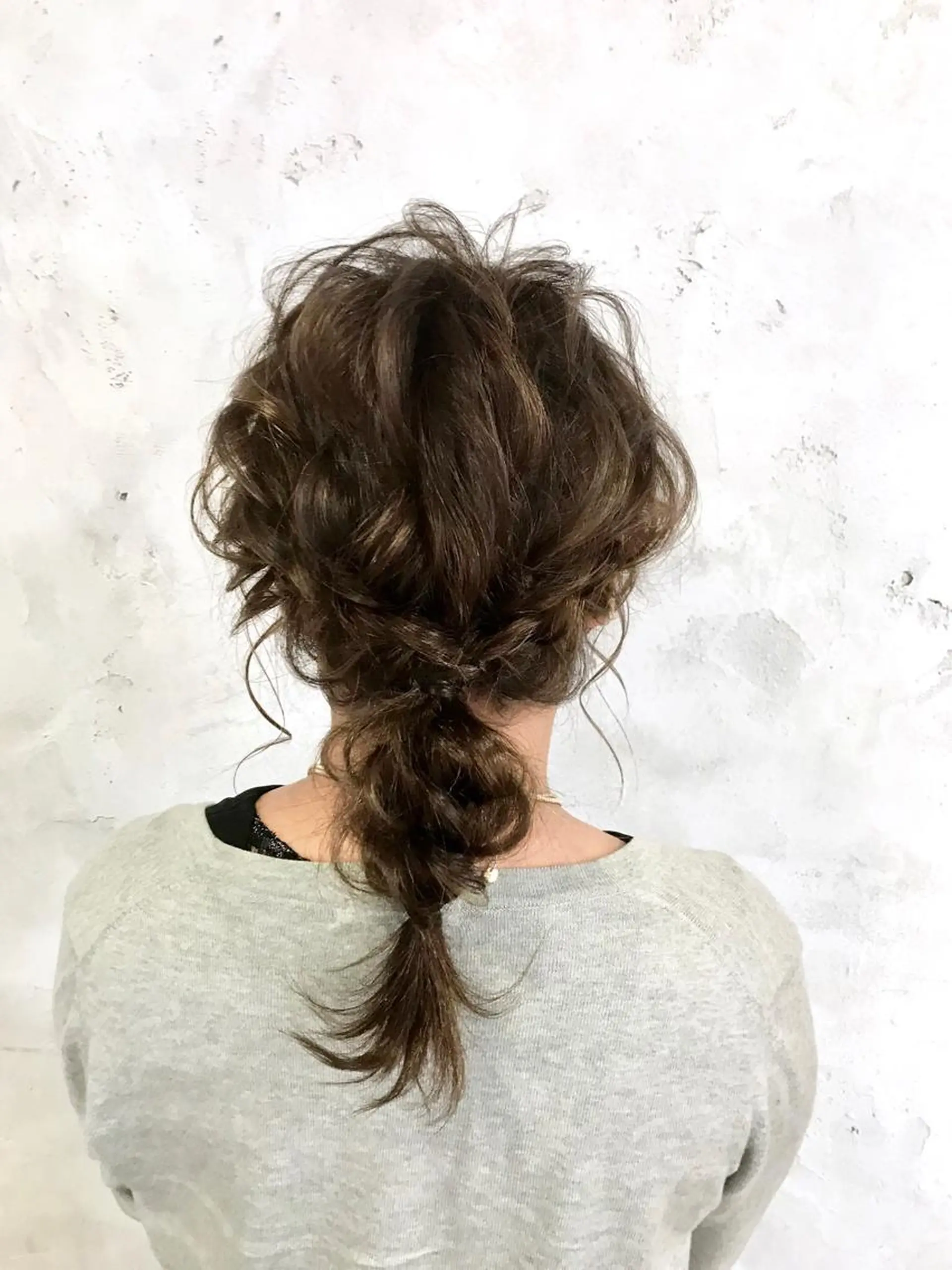 ミディアム ヘアセット 新井 広樹のヘアスタイル