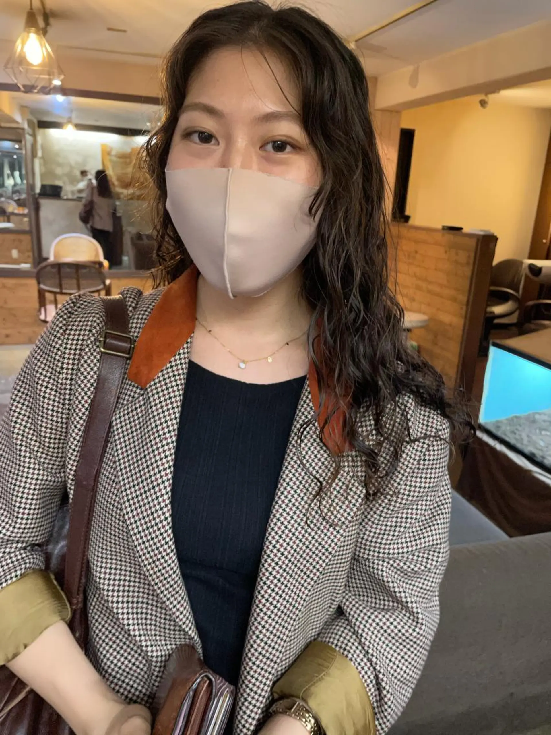 ロング パーマ キッズ カット パーマ トリートメント オトナヘア🌸 harukaのヘアスタイル