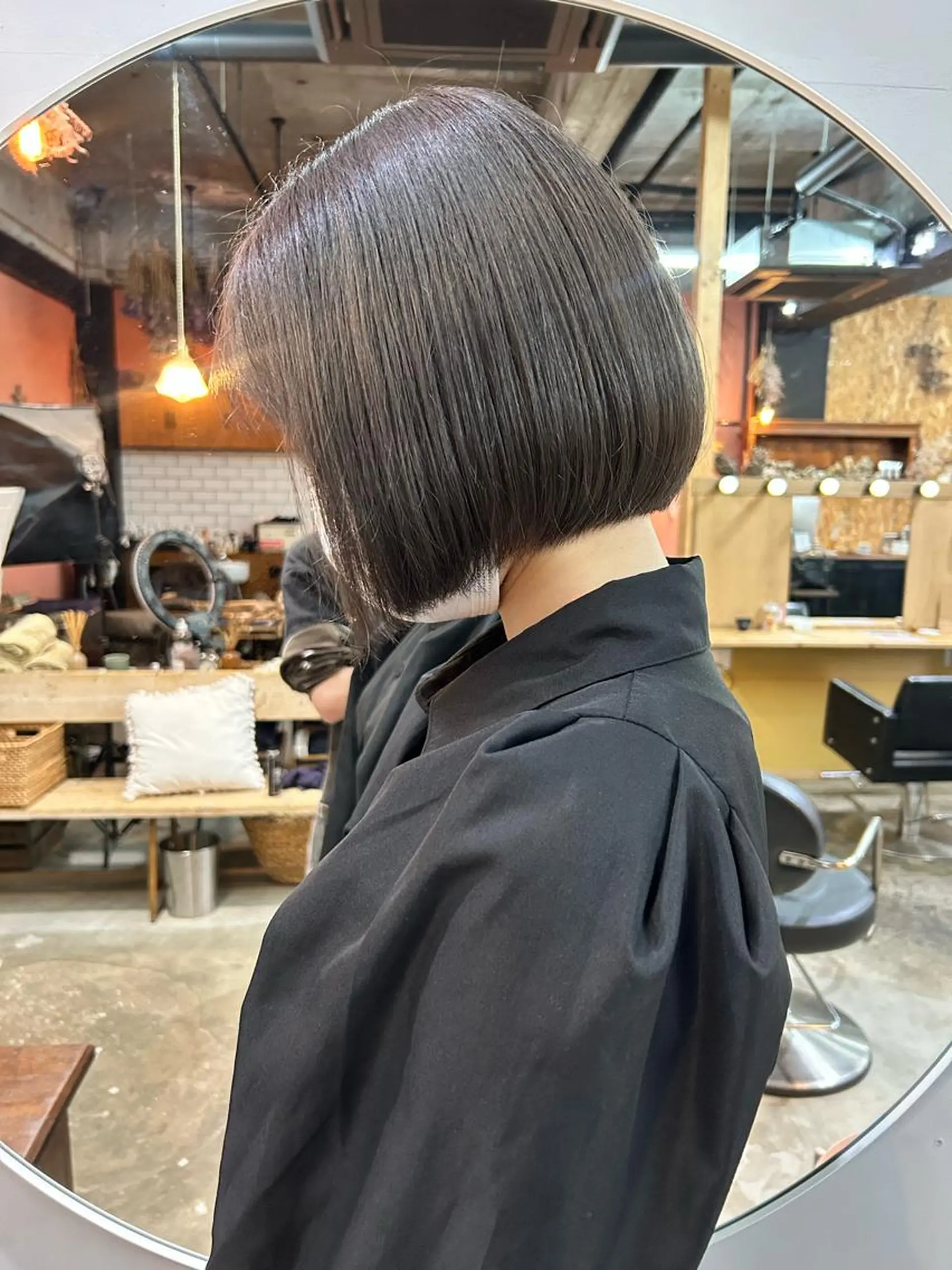 ミディアム 問屋町chapter 日笠快生のヘアスタイル