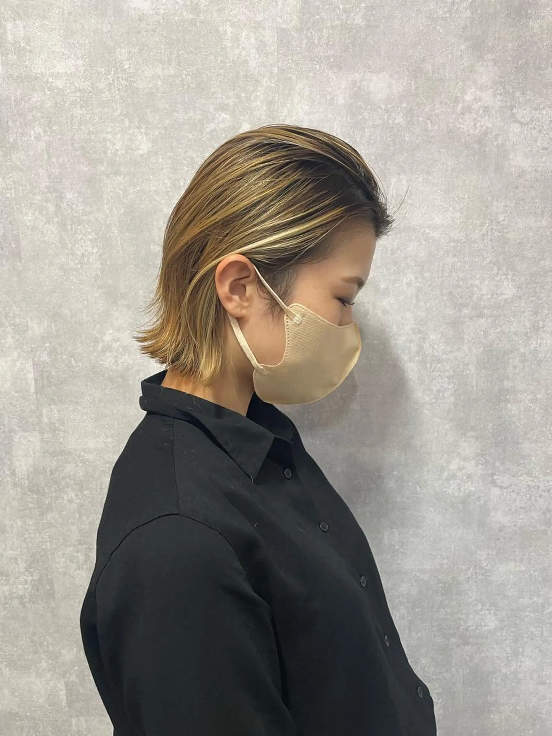 ショート 切りっぱなしボブ ショートボブ ハンサムショート 丸みショート アッシュ カット ヘアカラー トリートメント C’LD hair produce /シールドヘア所属・モテ髪/ボブ/ショー ト/アダチフウトのヘアスタイル