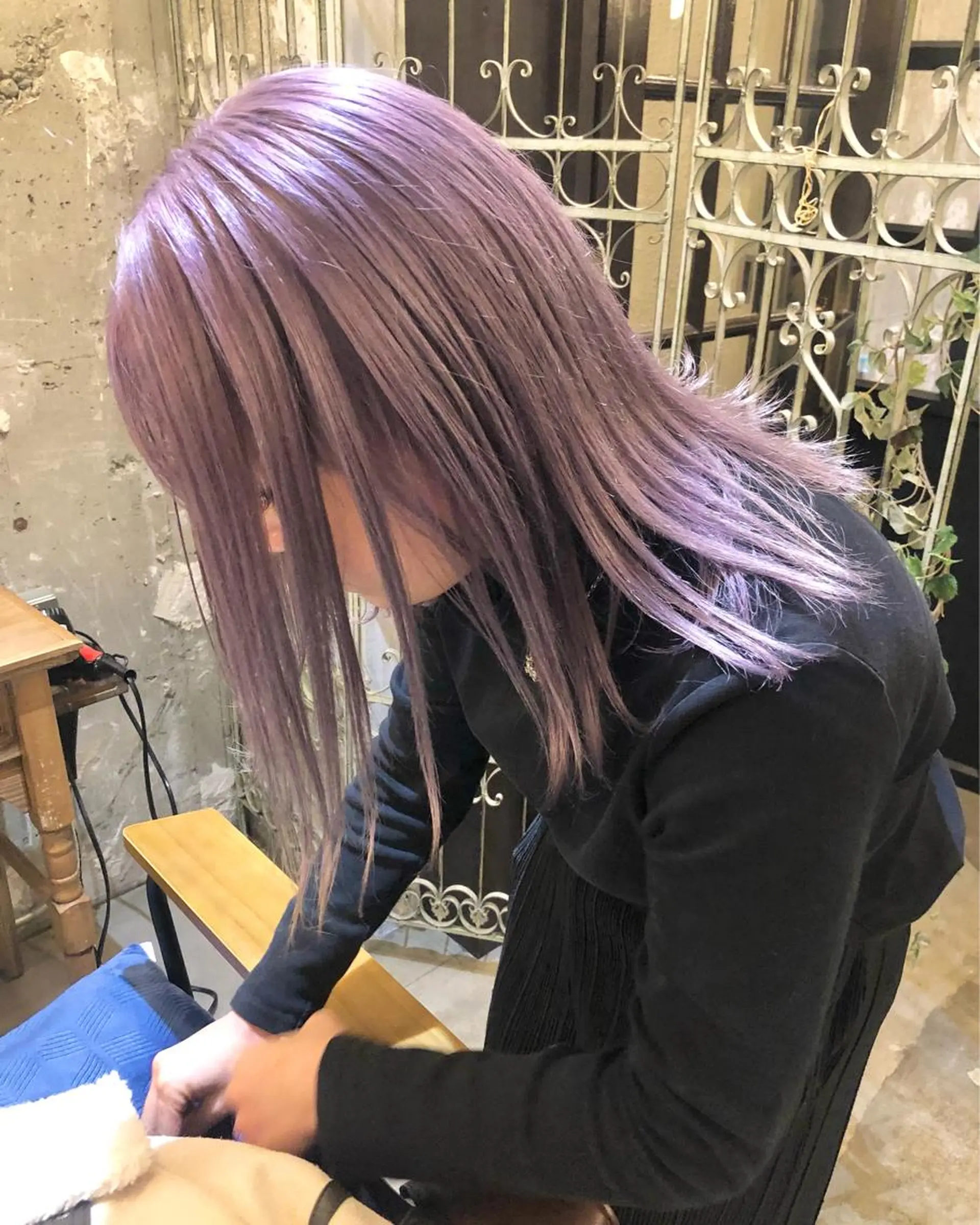 セミロング カラー 暖色カラー/ブリーチ /かしむらゆうかのヘアスタイル