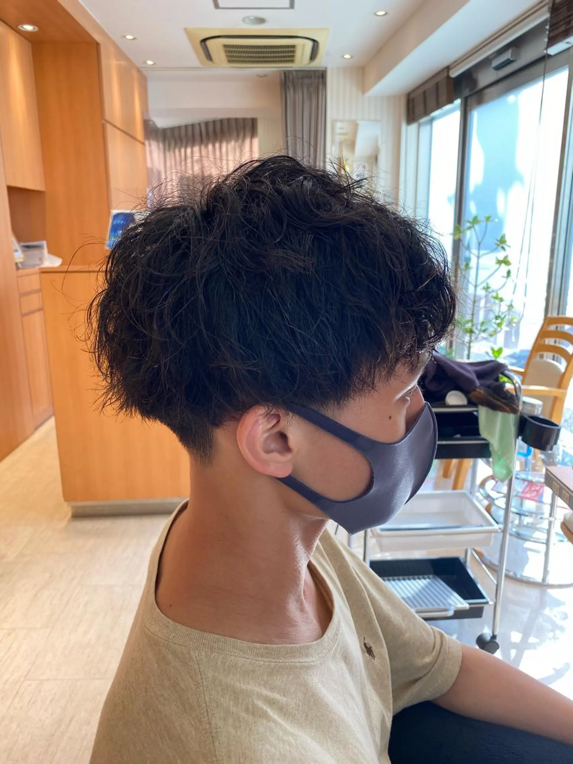 ショート パーマ メンズ 🟢NEGi🟣 🫧髪質改善のヘアスタイル