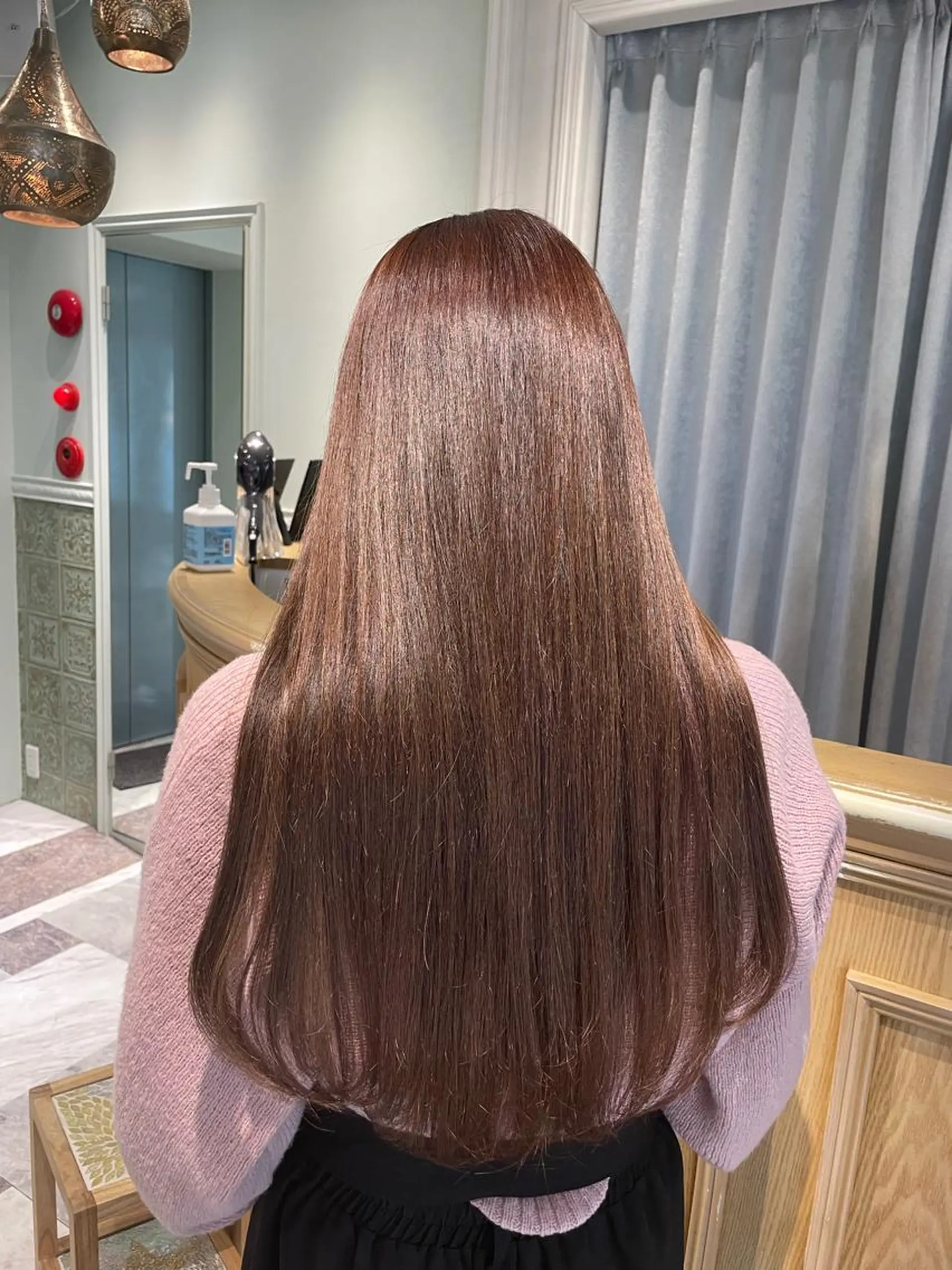 ロング カラー MASHU韓国ヘア/ レイヤー/透明感カラのヘアスタイル