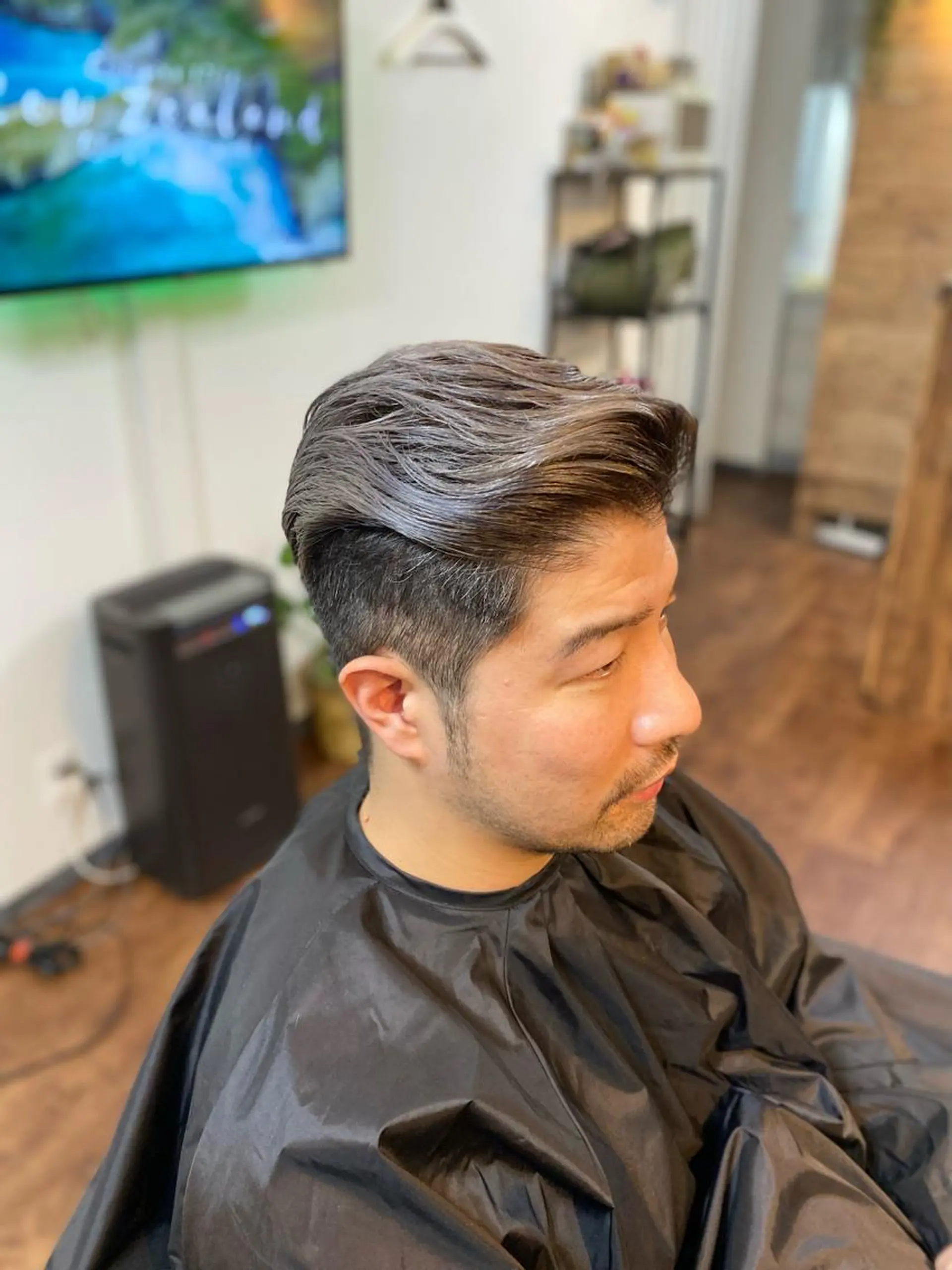 ミディアム カラー メンズ メンズブリーチ メンズハイトーン ブリーチ ハイトーンカラー カット ヘアカラー トリートメント Lizir  ルズィール所属・Luzir⭐︎ GEN⭐︎のヘアスタイル