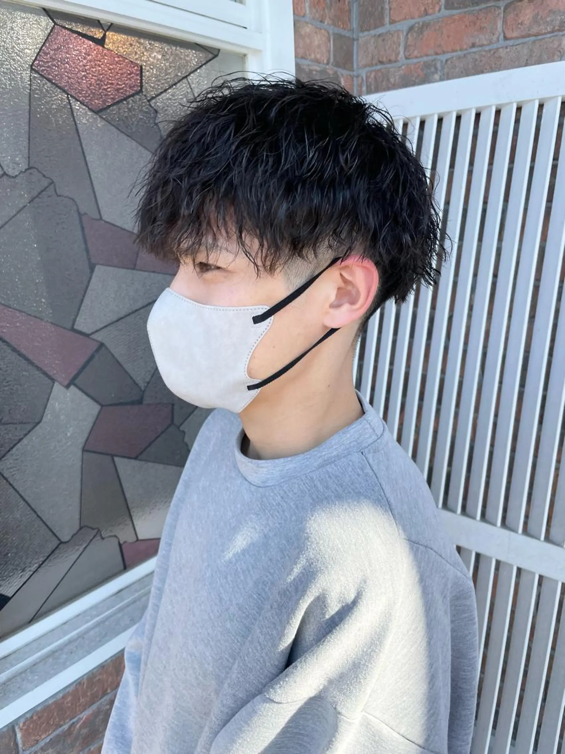 ショート パーマ メンズ Mintleaf 💛MAYUKOのヘアスタイル