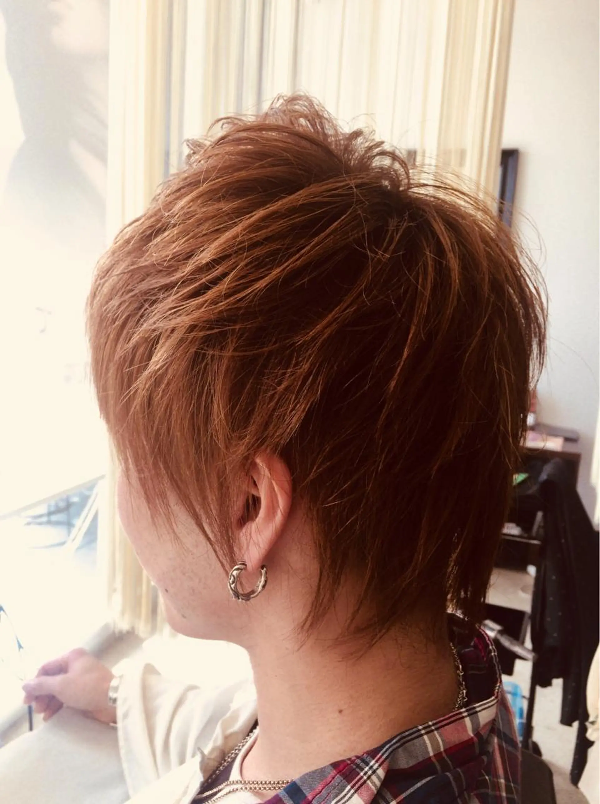 ショート カラー メンズ 阿久津 泰幸のヘアスタイル