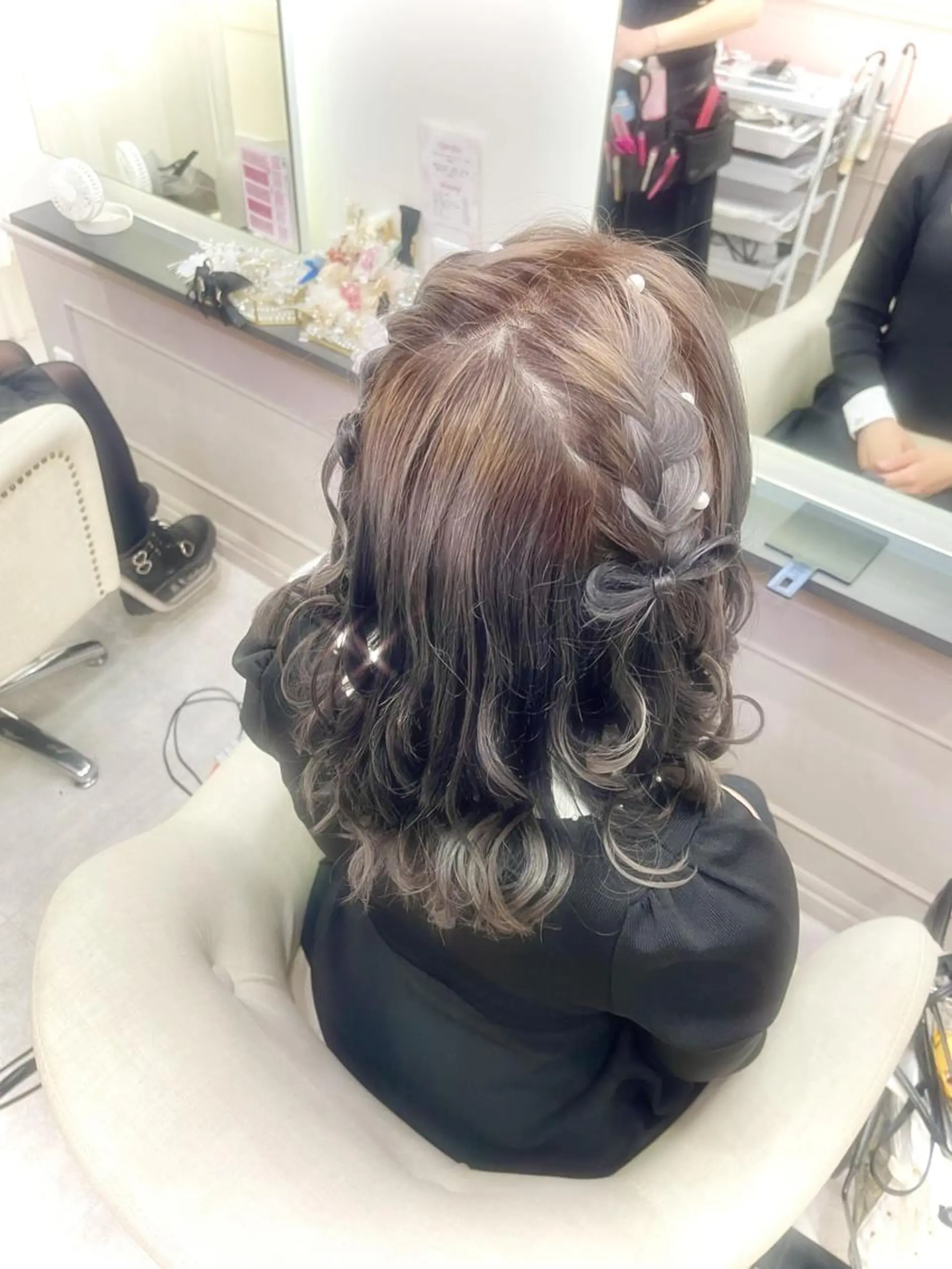 ミディアム lien ヘアサロンリアンのヘアスタイル