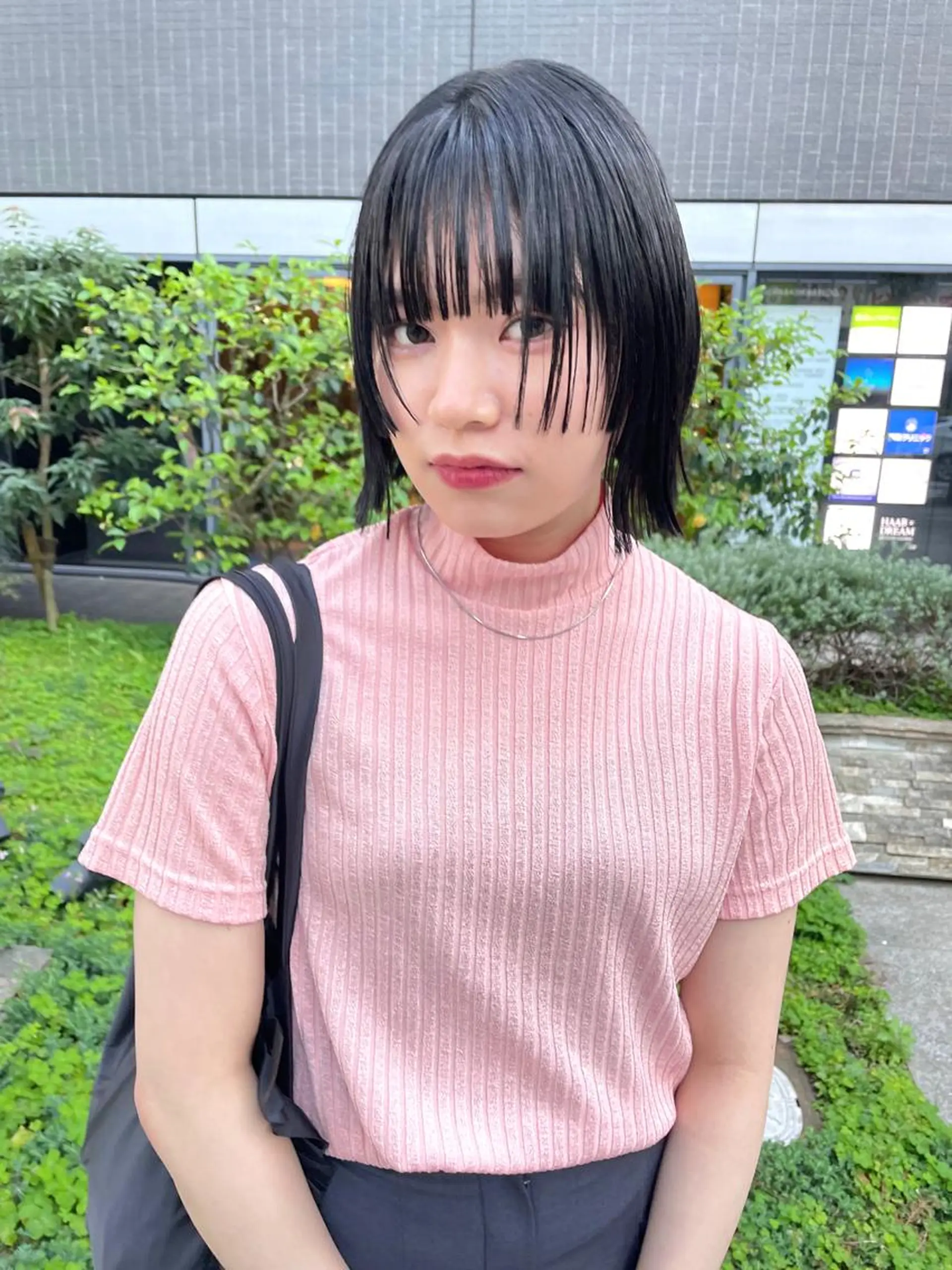 ミディアム カラー パーマ ヘアアレンジ メンズ キッズ ネイル マツエク・マツパ アイブロウ カット ヘアカラー トリートメント tatsumi/ボブ ウルフ/レイヤーのヘアスタイル