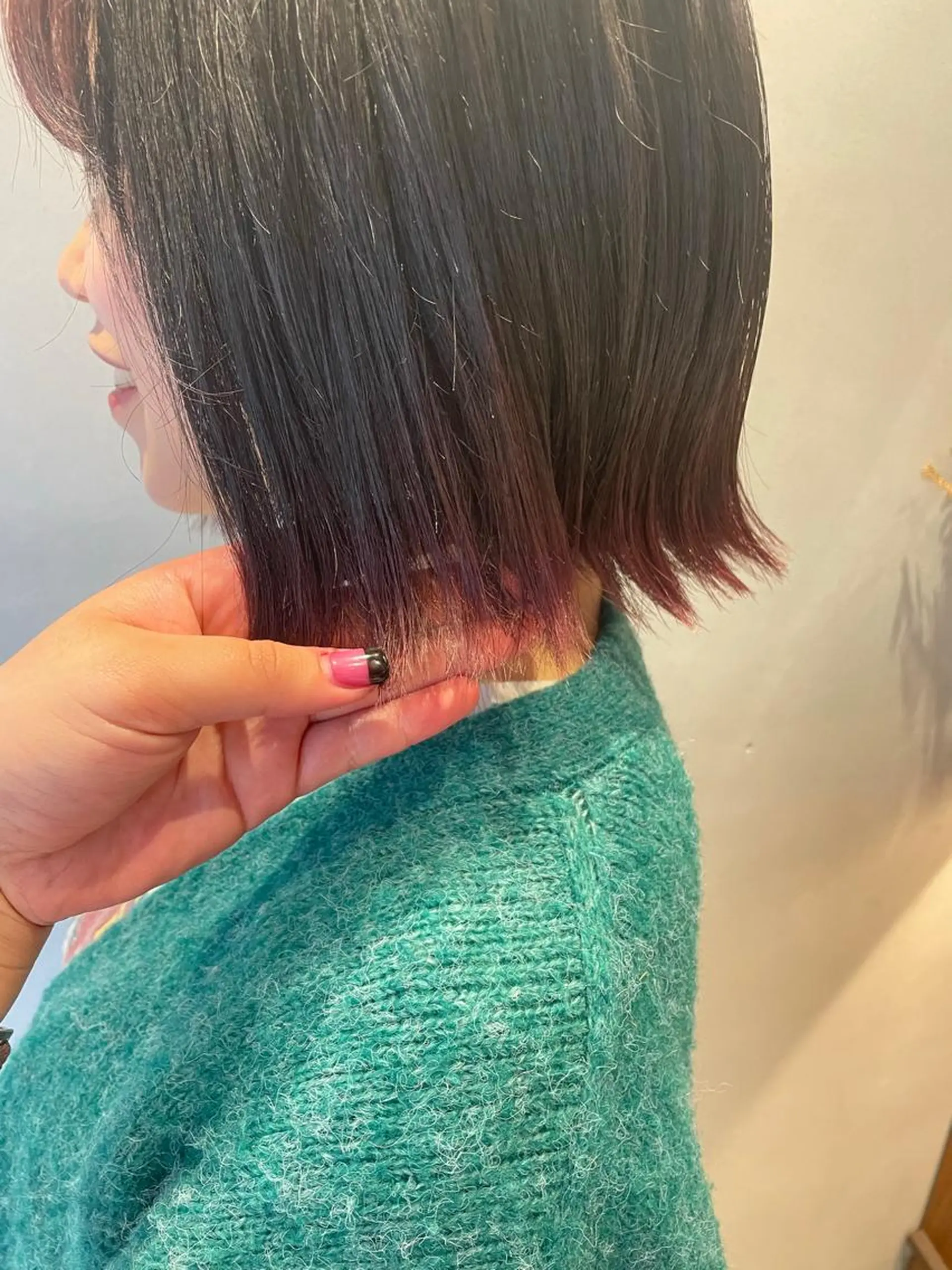 ショート カラー 森 遥菜のヘアスタイル