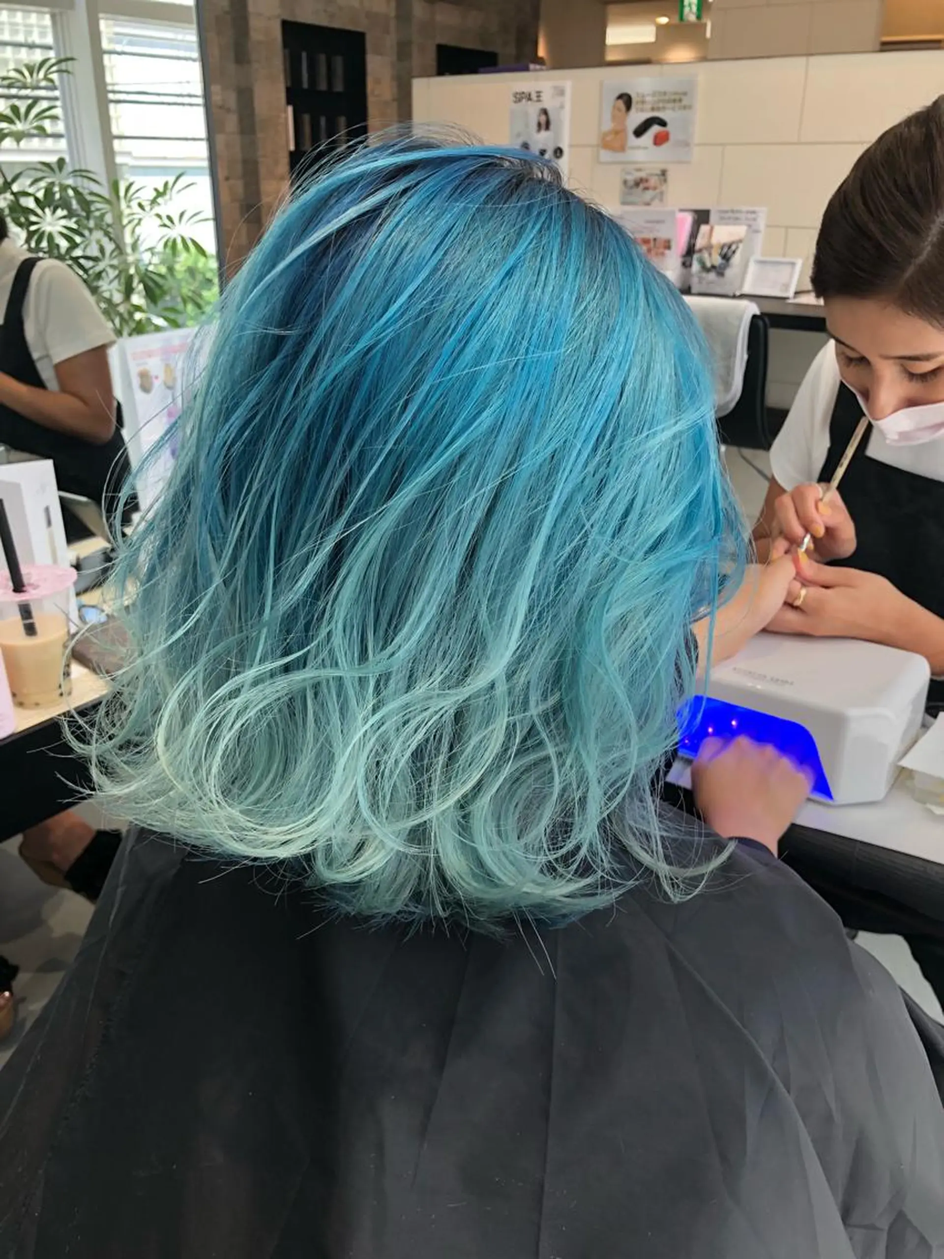 カラー ネイル Hair mission【ヘアーミッション】心斎橋所属・エクステ／レイヤー 落合/心斎橋のヘアスタイル