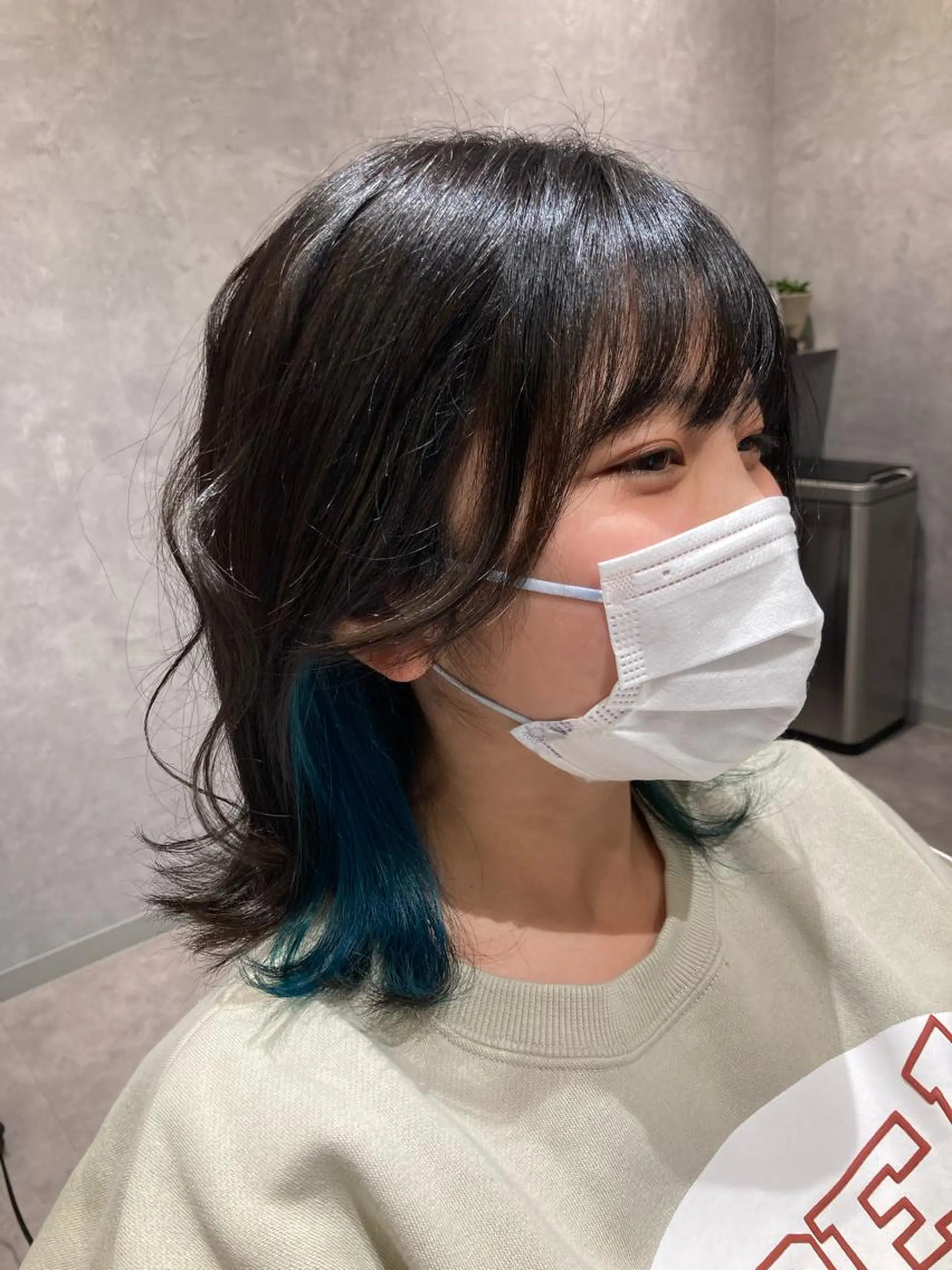 カラー HEDI所属・茨木 まひろのヘアスタイル