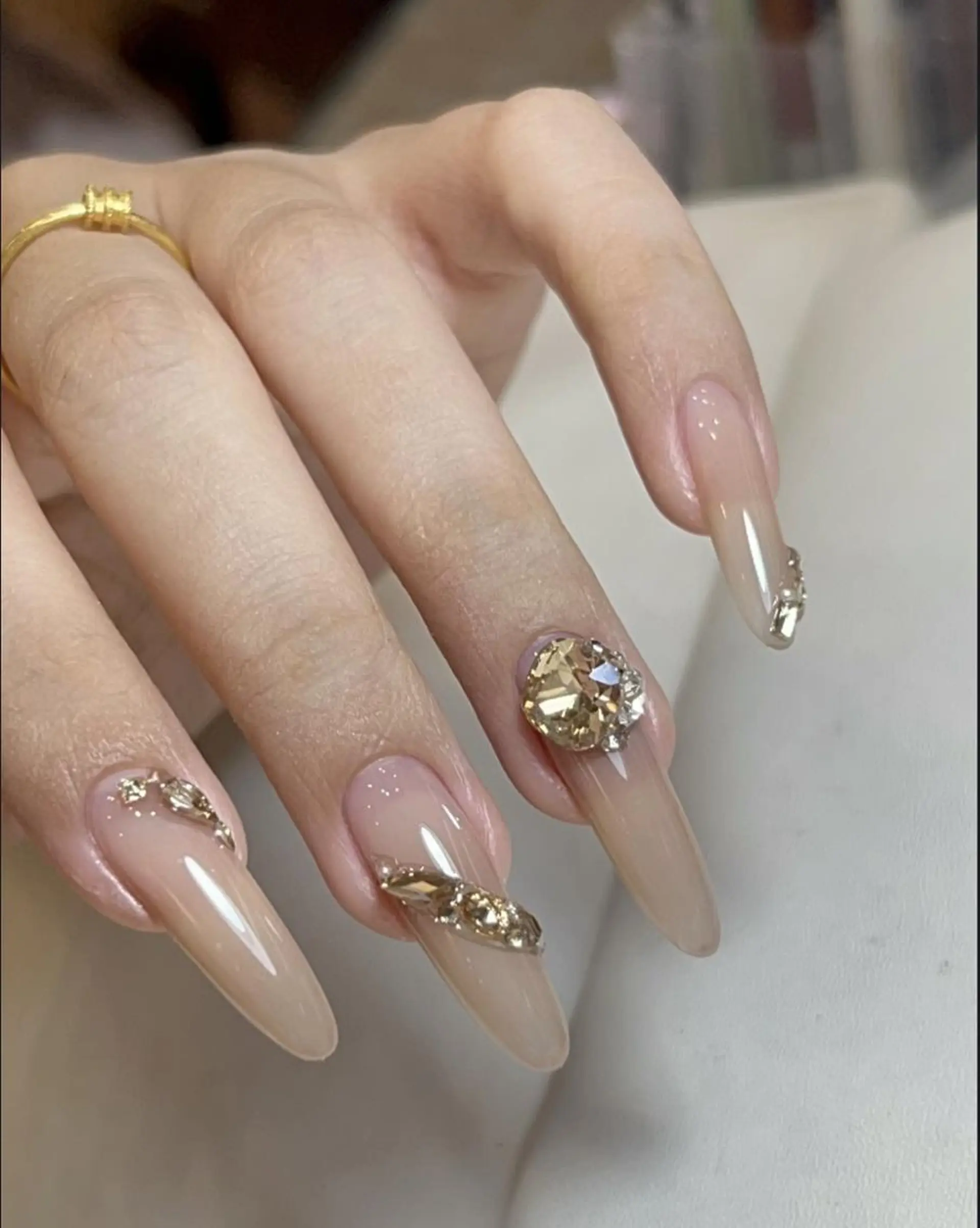 ネイル ハンドネイル ハンドケア 🍑 momo_nailのネイルデザイン