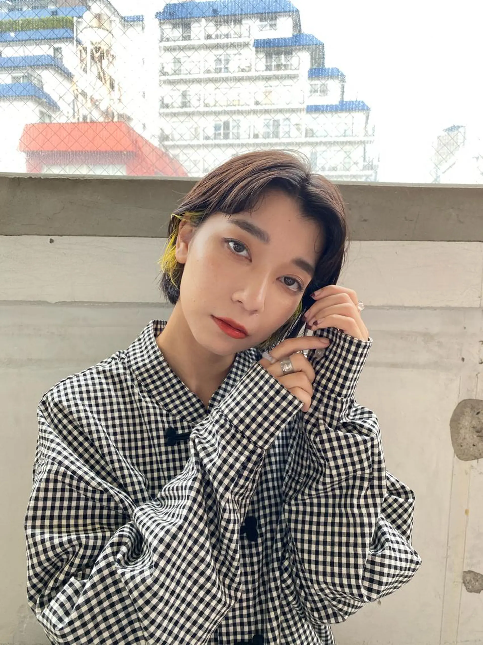 ショート カラー yiye 青山所属・無料カットモデル募集 🌱ひょうがのヘアスタイル