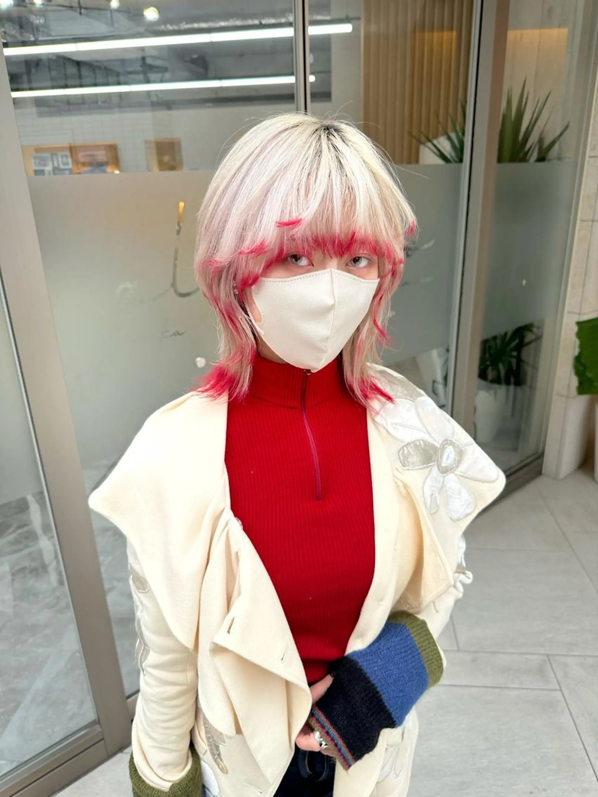 ショート ヘアカラー SALOWIN梅田茶屋町North店所属・福山 晴香のヘアスタイル