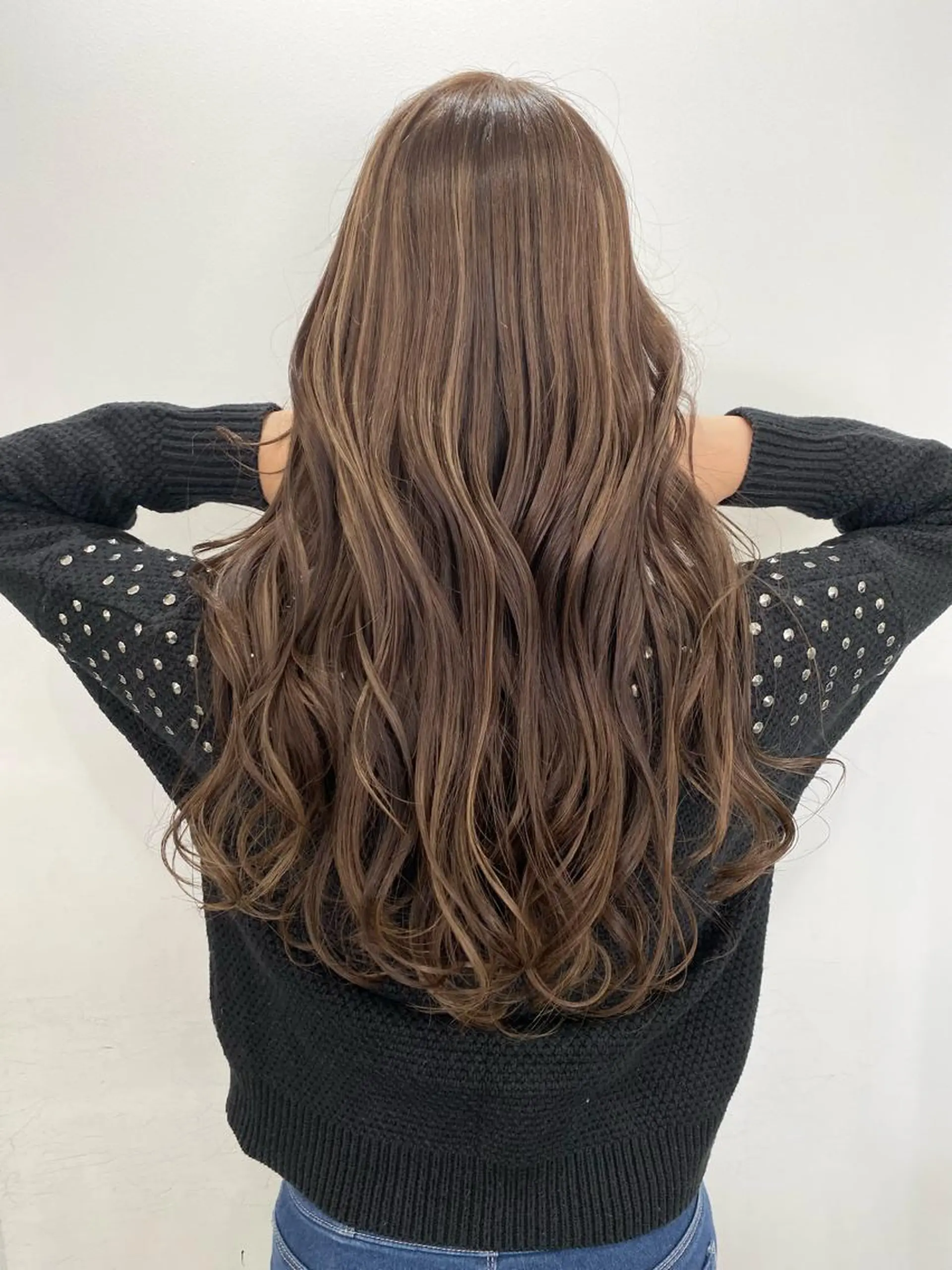 カラー opus 店長大和 レイヤー/赤み消しのヘアスタイル