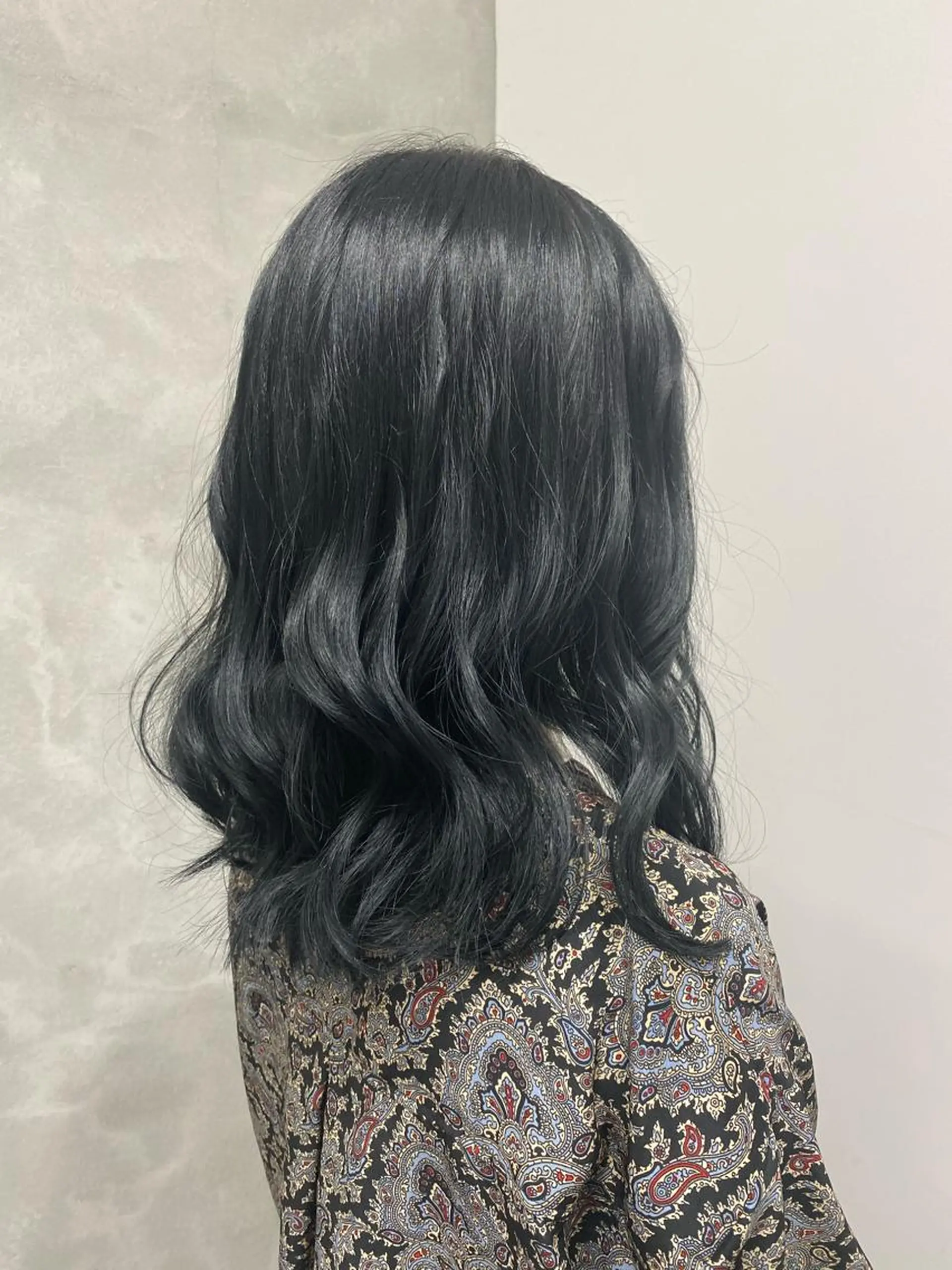 セミロング 村山 豪歩のヘアスタイル