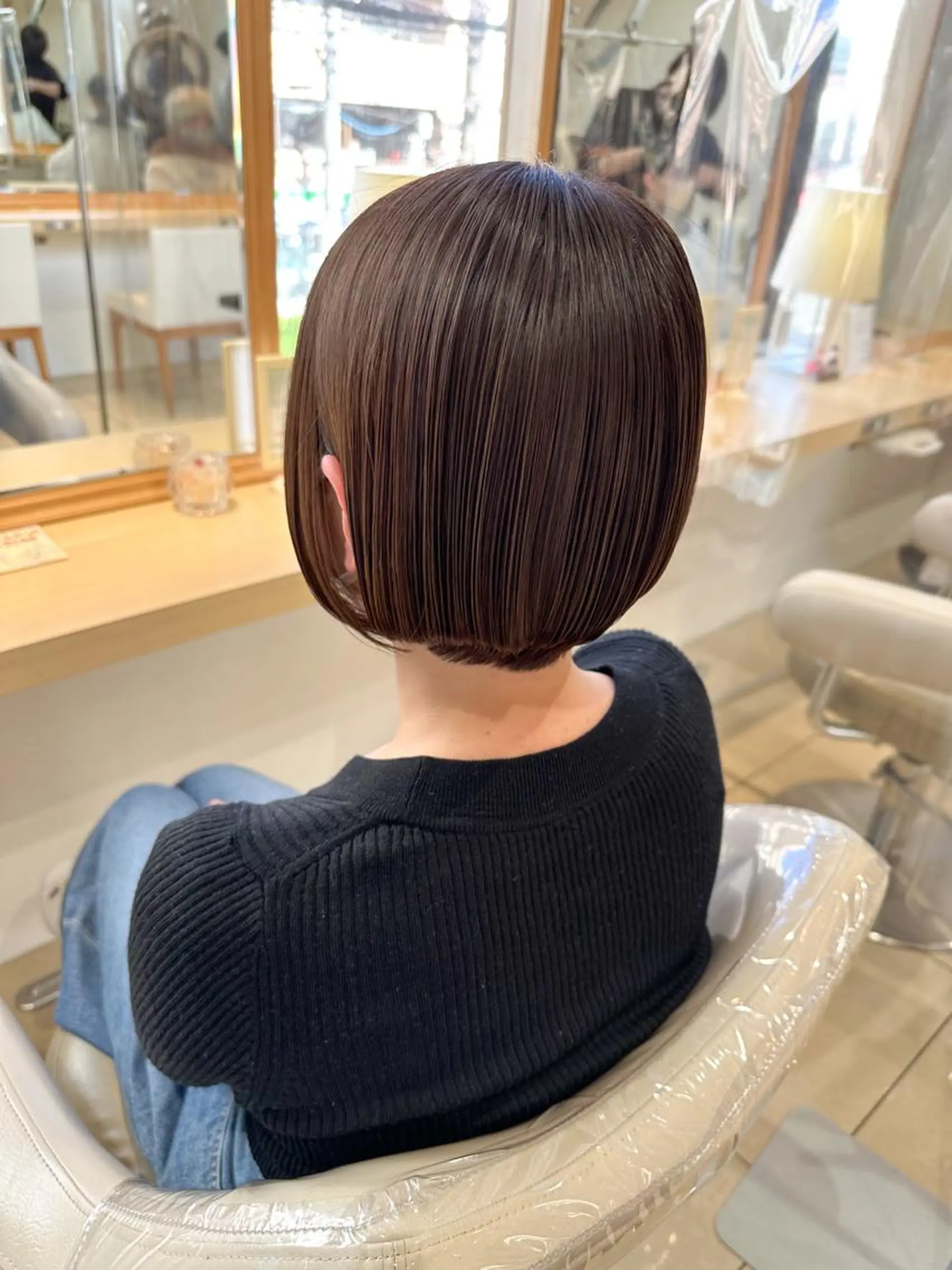 ショート カイ モエのヘアスタイル