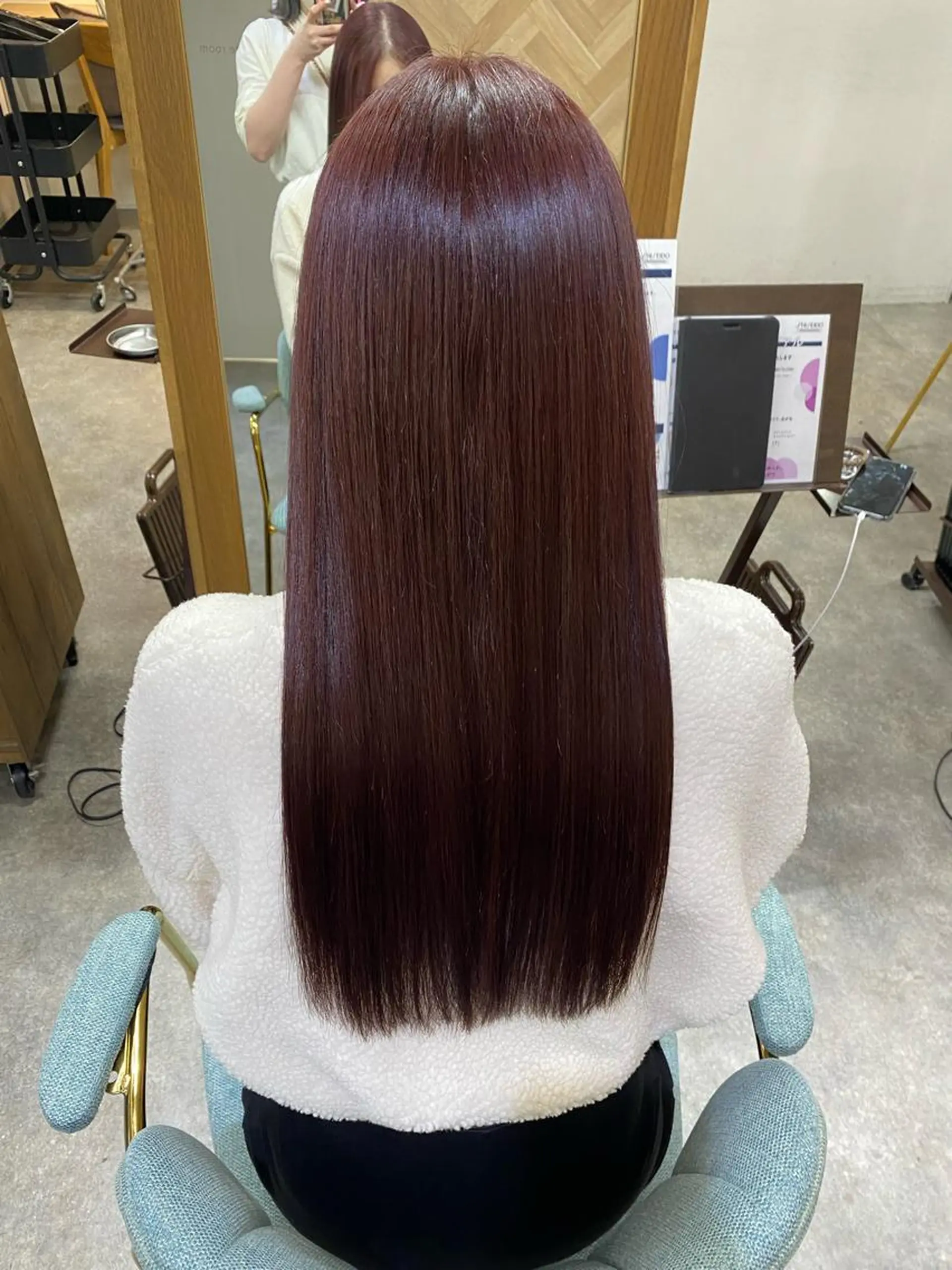 ロング カラー ヘアアレンジ ブラウンカラー ピンクカラー ピンクブラウン ボブ /ニュアンス/ satomi🧸💖のヘアスタイル