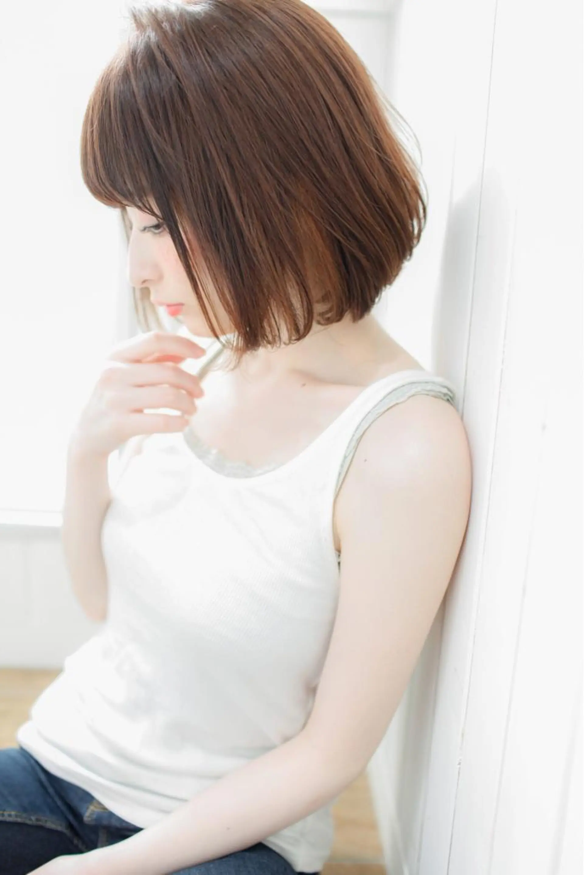 ショート カラー パーマ パーマ×ウルフカット koya☆のヘアスタイル