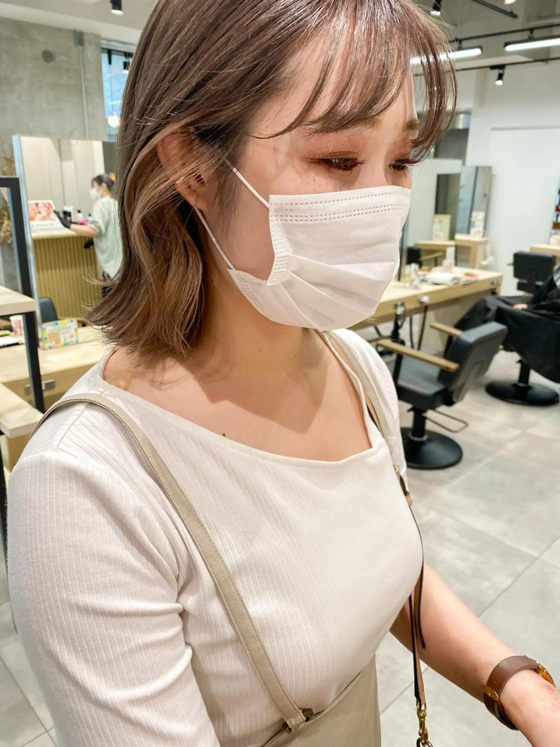 ショート カラー カット ヘアカラー トリートメント 韓国風スタイル 🍓MIZUKI🍓のヘアスタイル