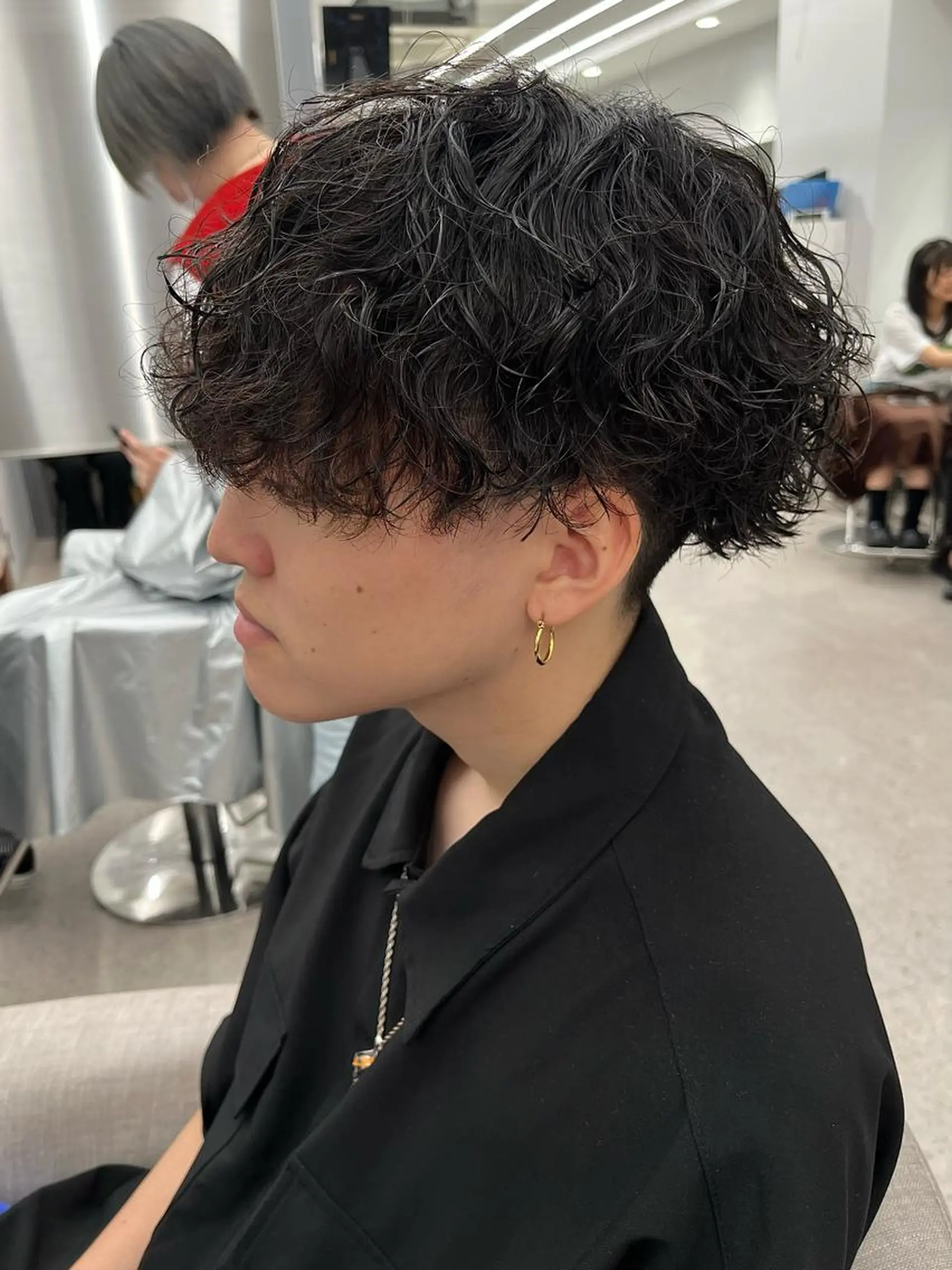 パーマ メンズ 🍐シャドウパーマ メンズ特化/守岡🍐のヘアスタイル