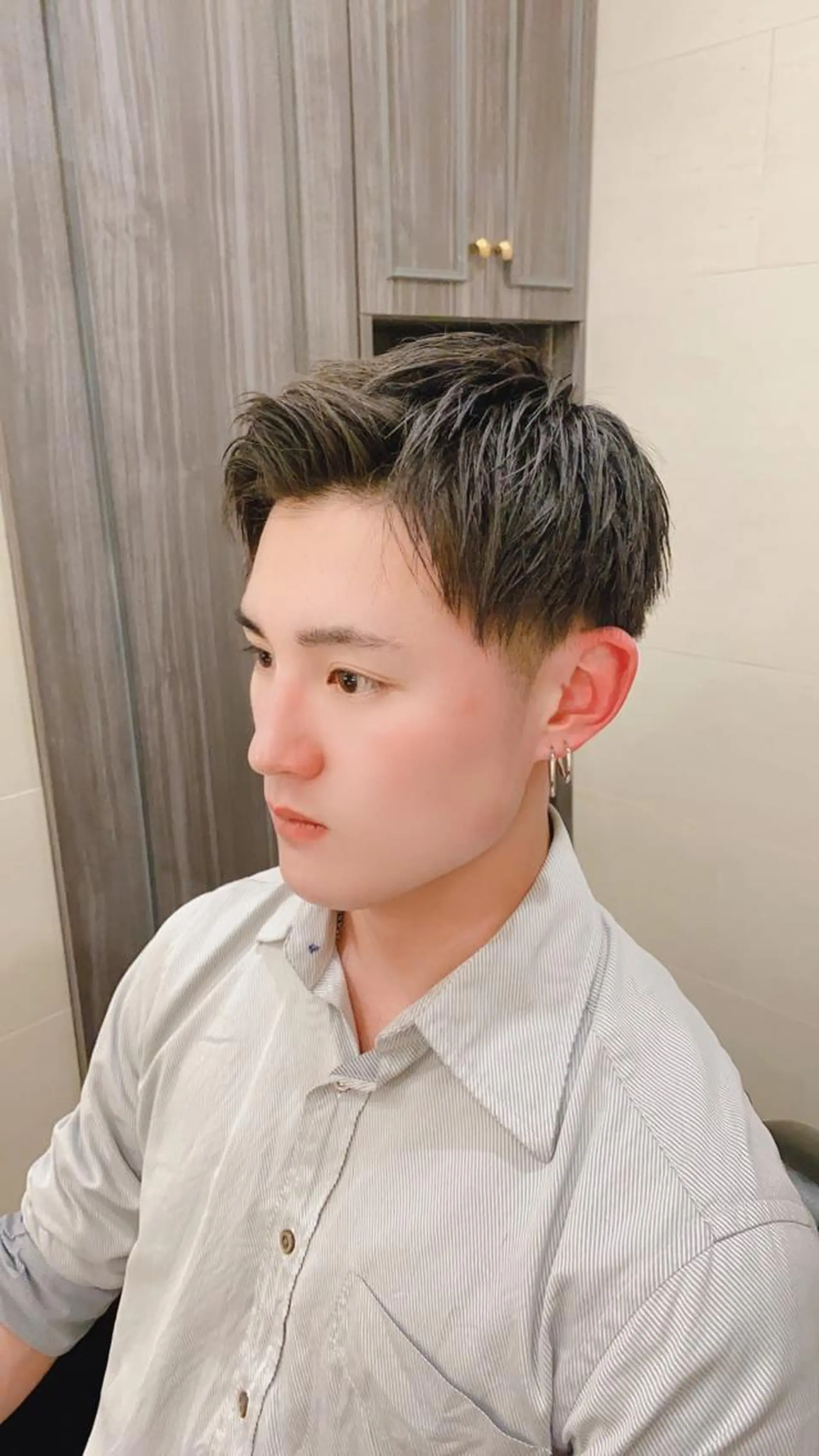 ショート メンズ アップバング ブライダルエステ🪽 ミレイの眉毛・アイブロウイメージ