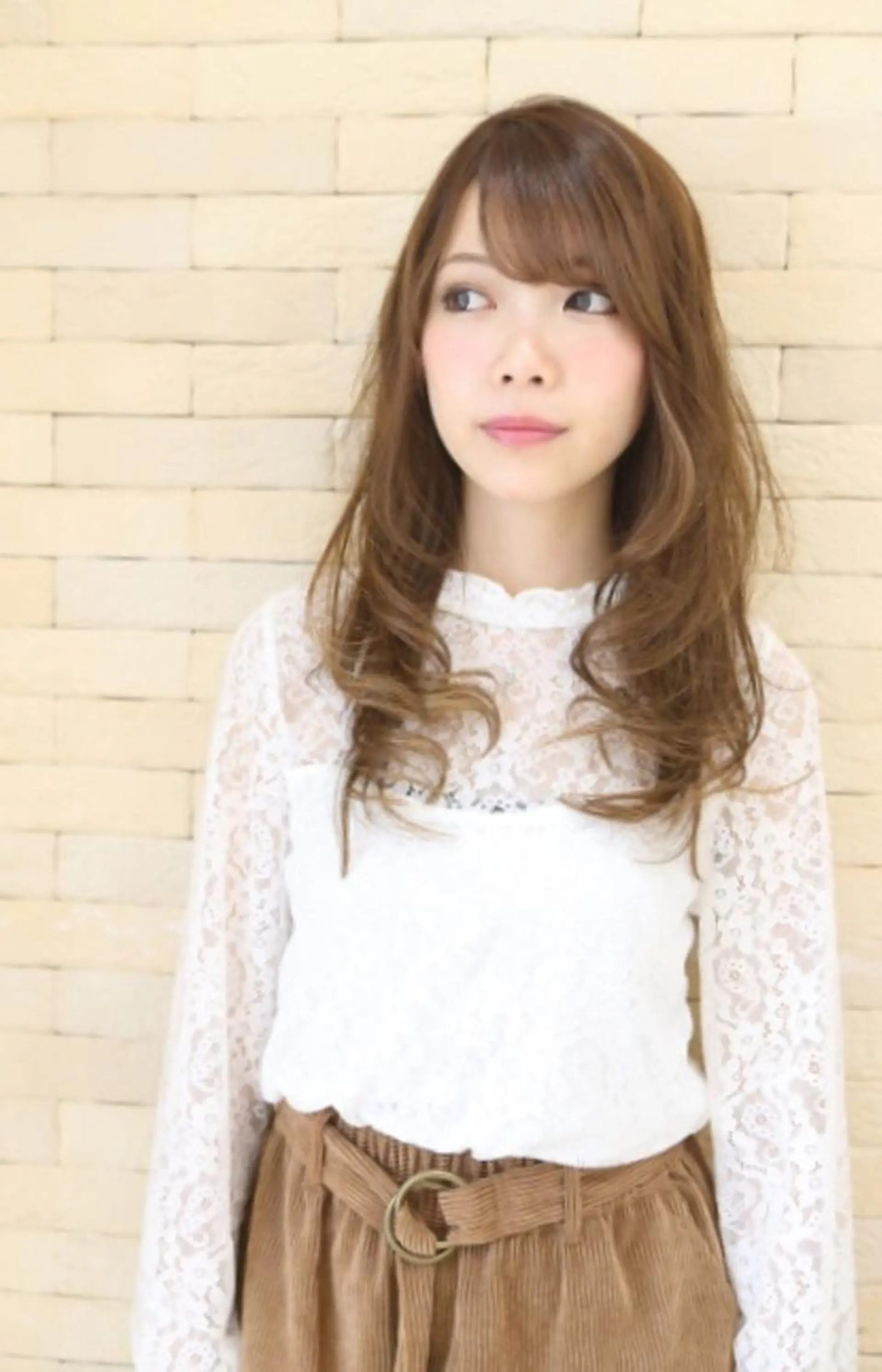 セミロング レイヤーカット カット ヘアカラー トリートメント トップスタイリスト 江口 稜亮のヘアスタイル