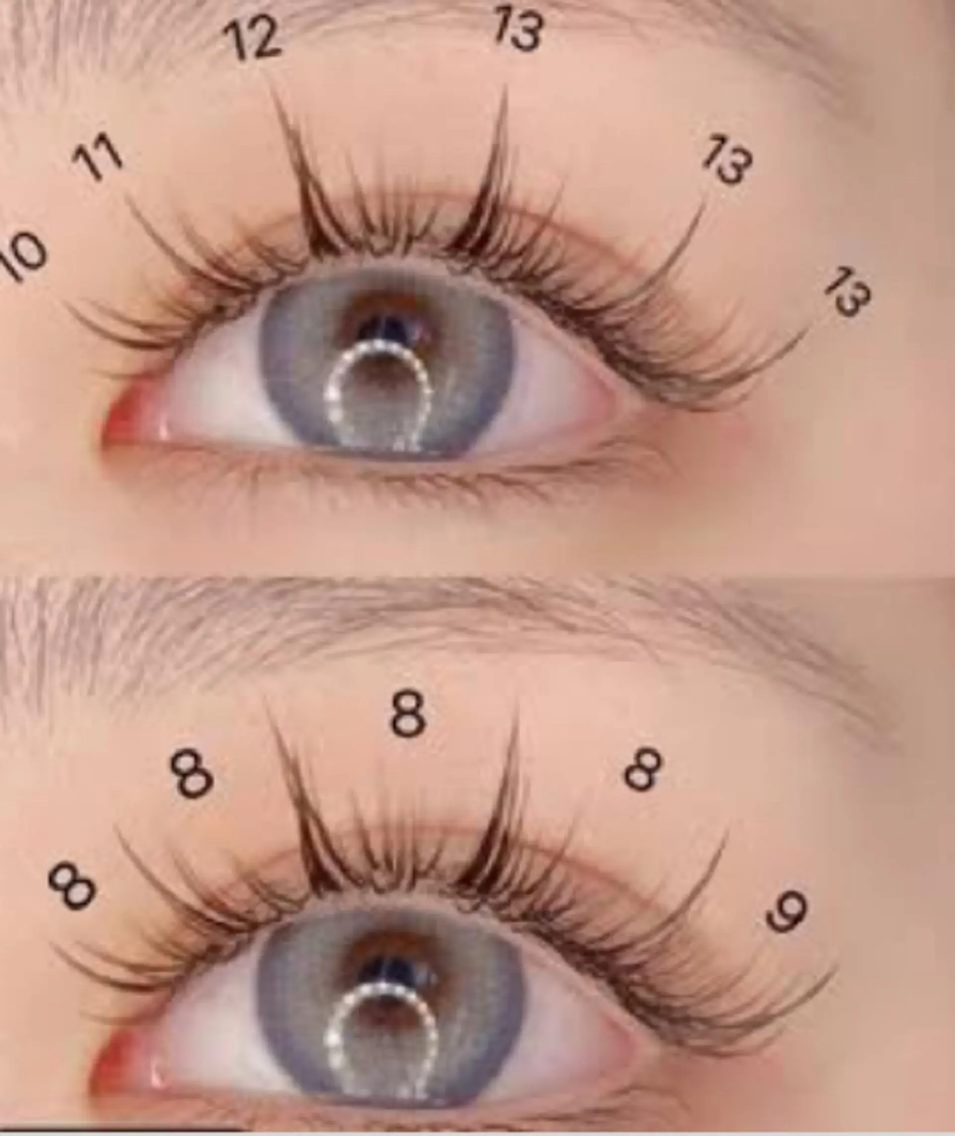 マツエク・マツパ プライベートサロン エクスティアラのマツエク・マツパデザイン