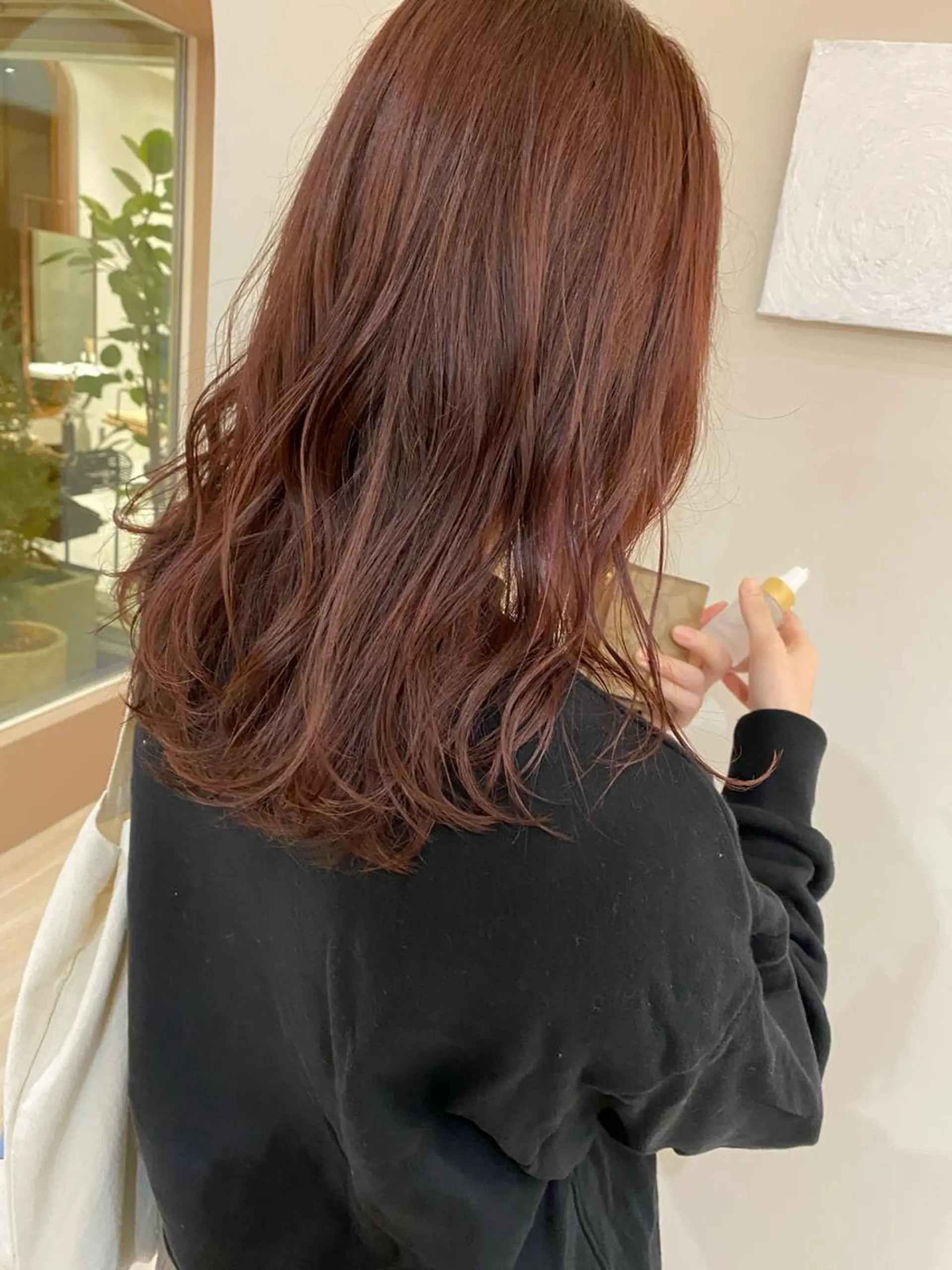 ロング カラー ベージュカラー ピンクカラー カット ヘアカラー トリートメント 【浜松・豊橋】 ニシモトのヘアスタイル