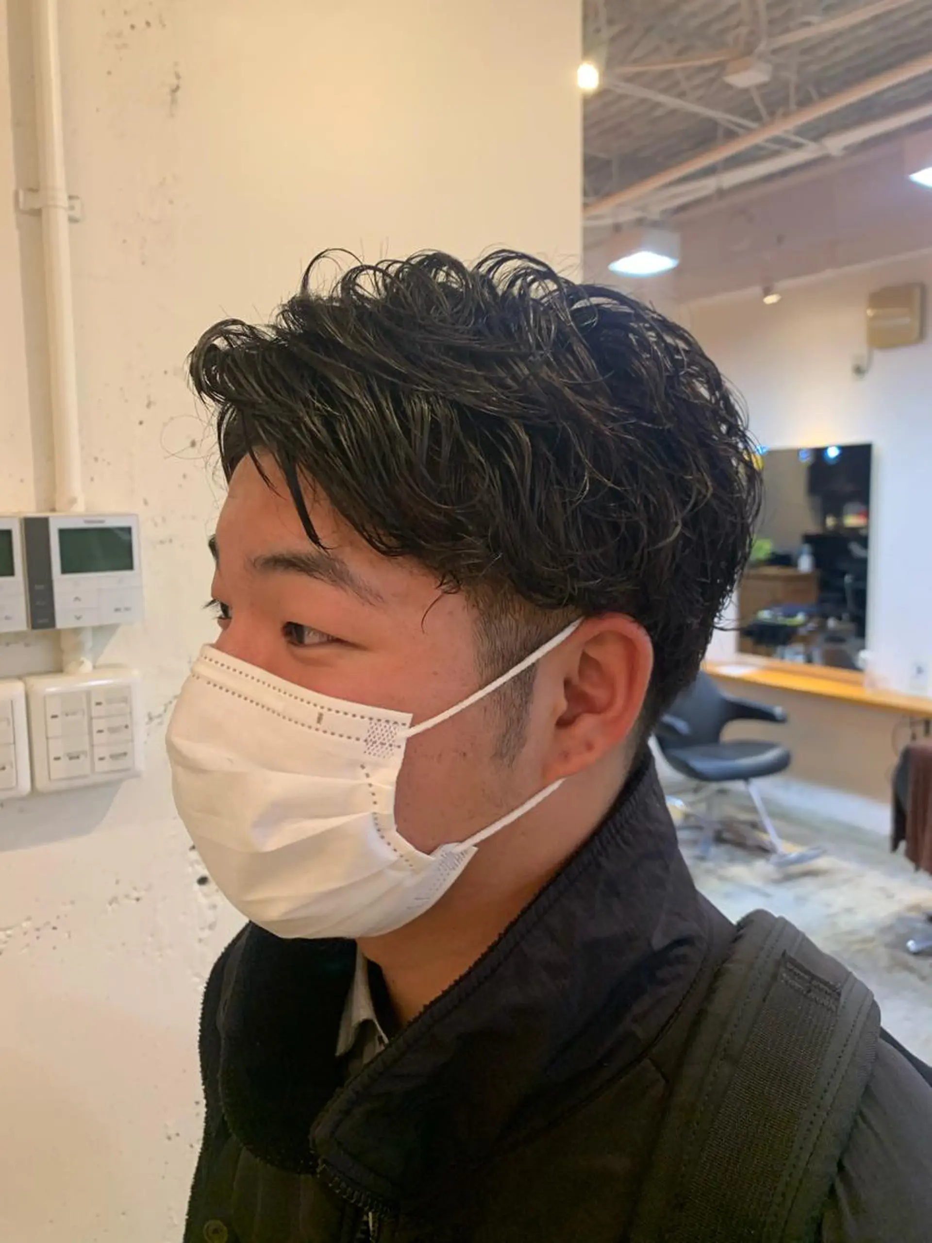 ショート パーマ メンズ RYOMA/ 似合わせ🎧🤍のヘアスタイル