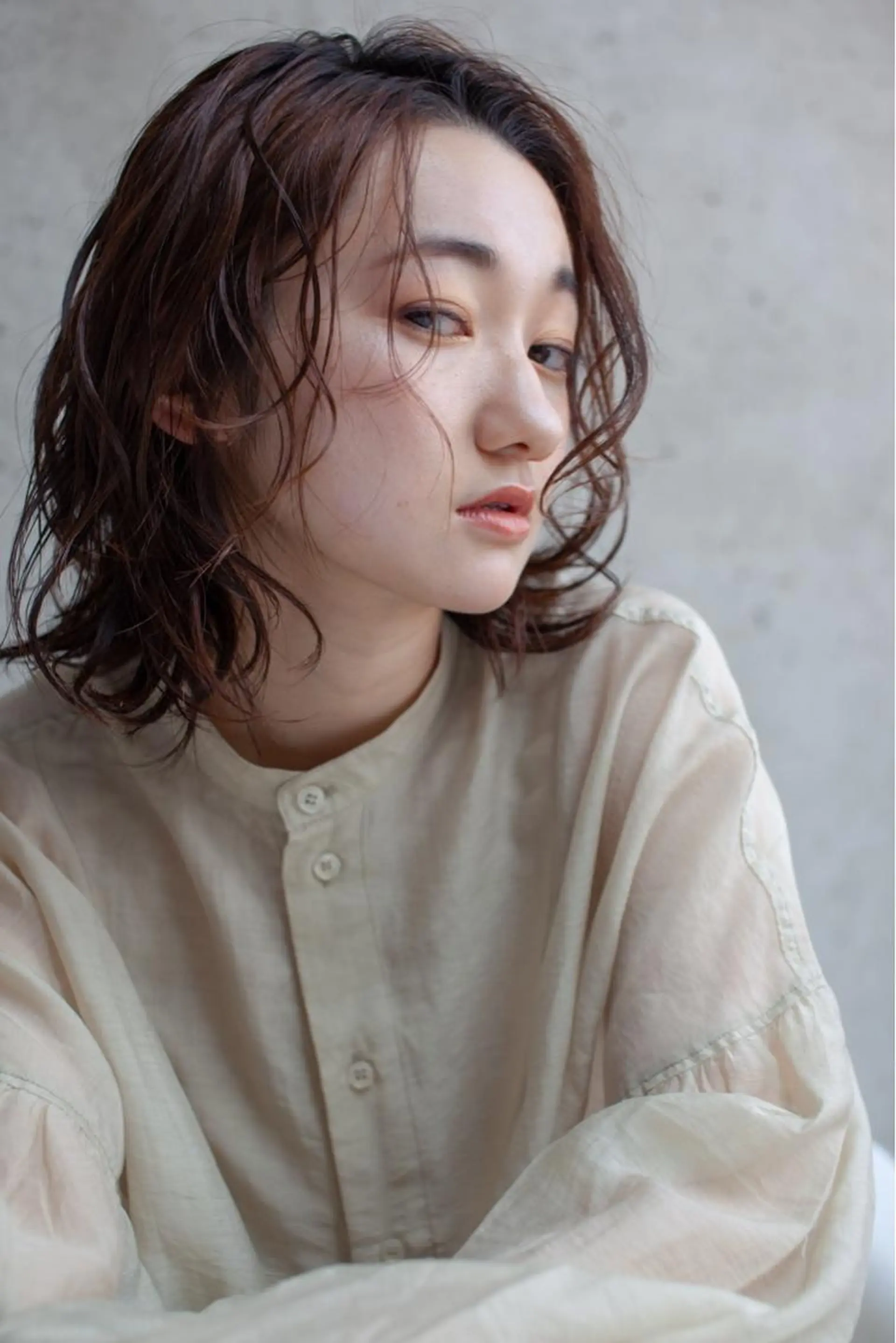 ミディアム カラー パーマ 🎀カットモデル募集 🎀Ash池袋‐ひなのヘアスタイル