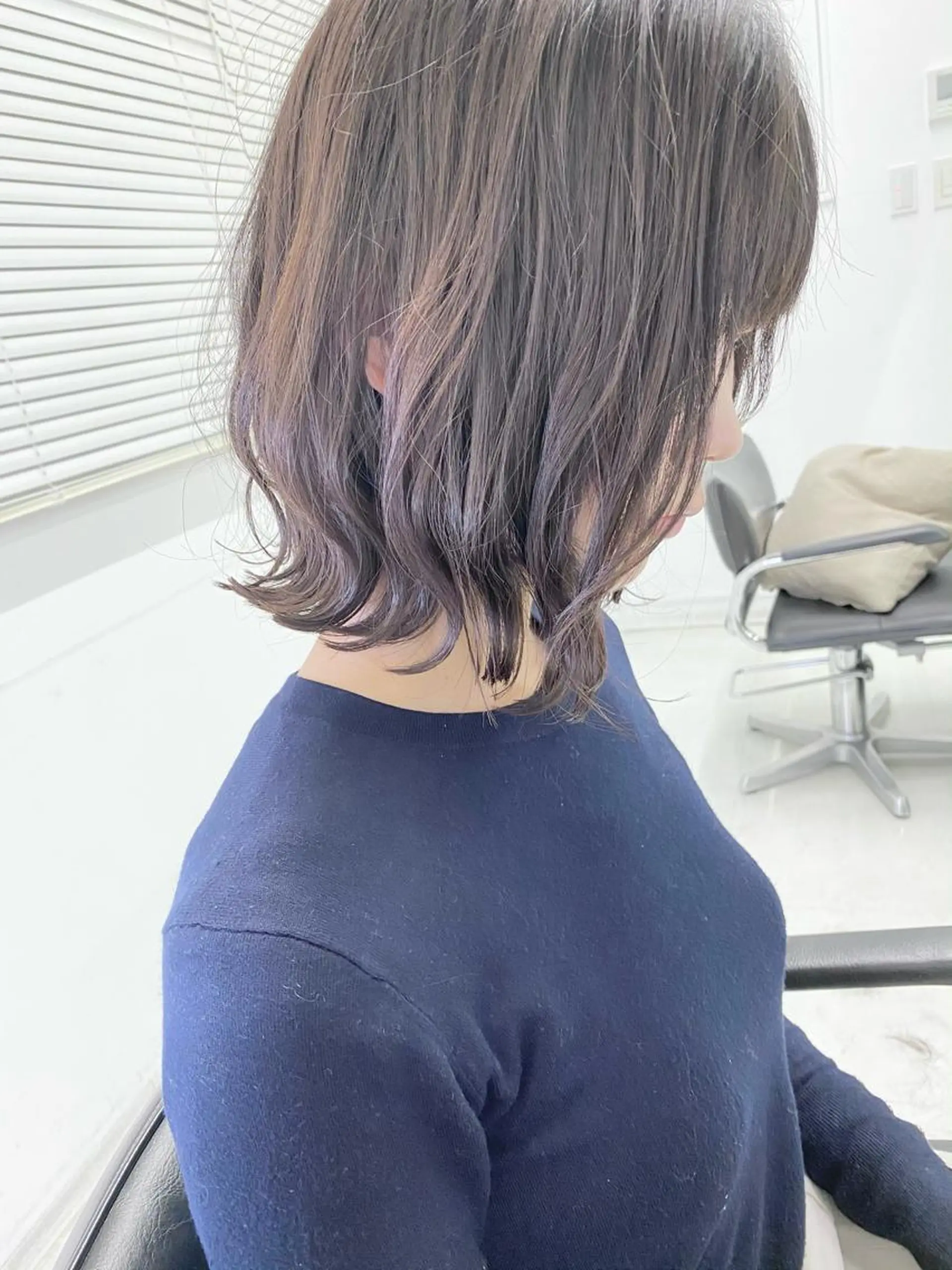 ミディアム カラー ヘアアレンジ 似合わせ専門美容師 なかじまのヘアスタイル
