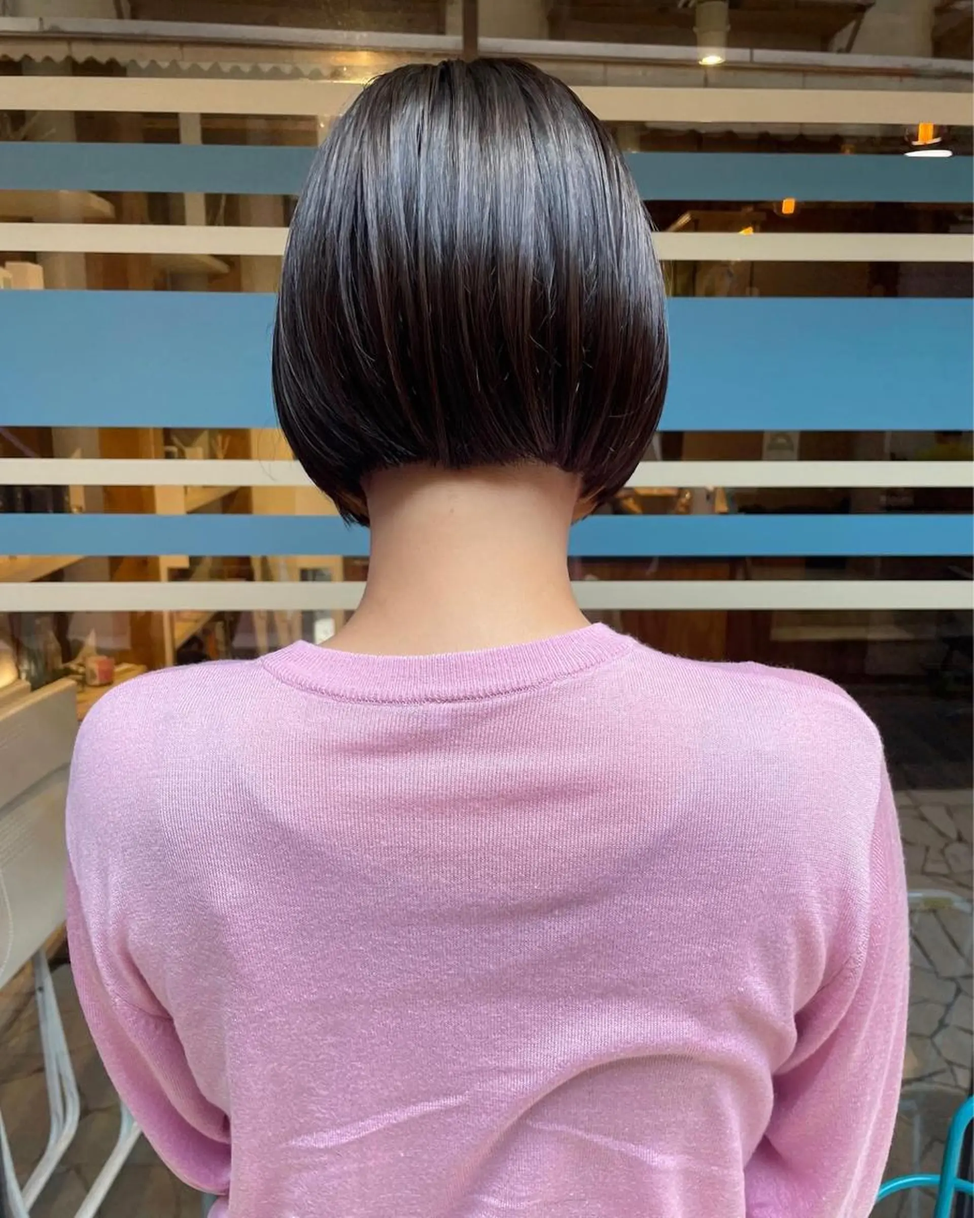 ショート カラー あずまぐち めぐみのヘアスタイル