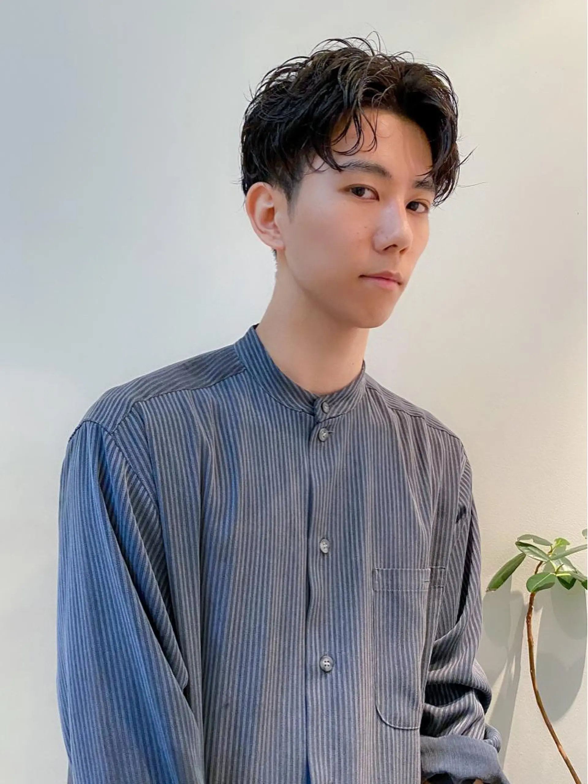 ショート パーマ メンズ カット パーマ 栄/矢場町 三井太朗のヘアスタイル