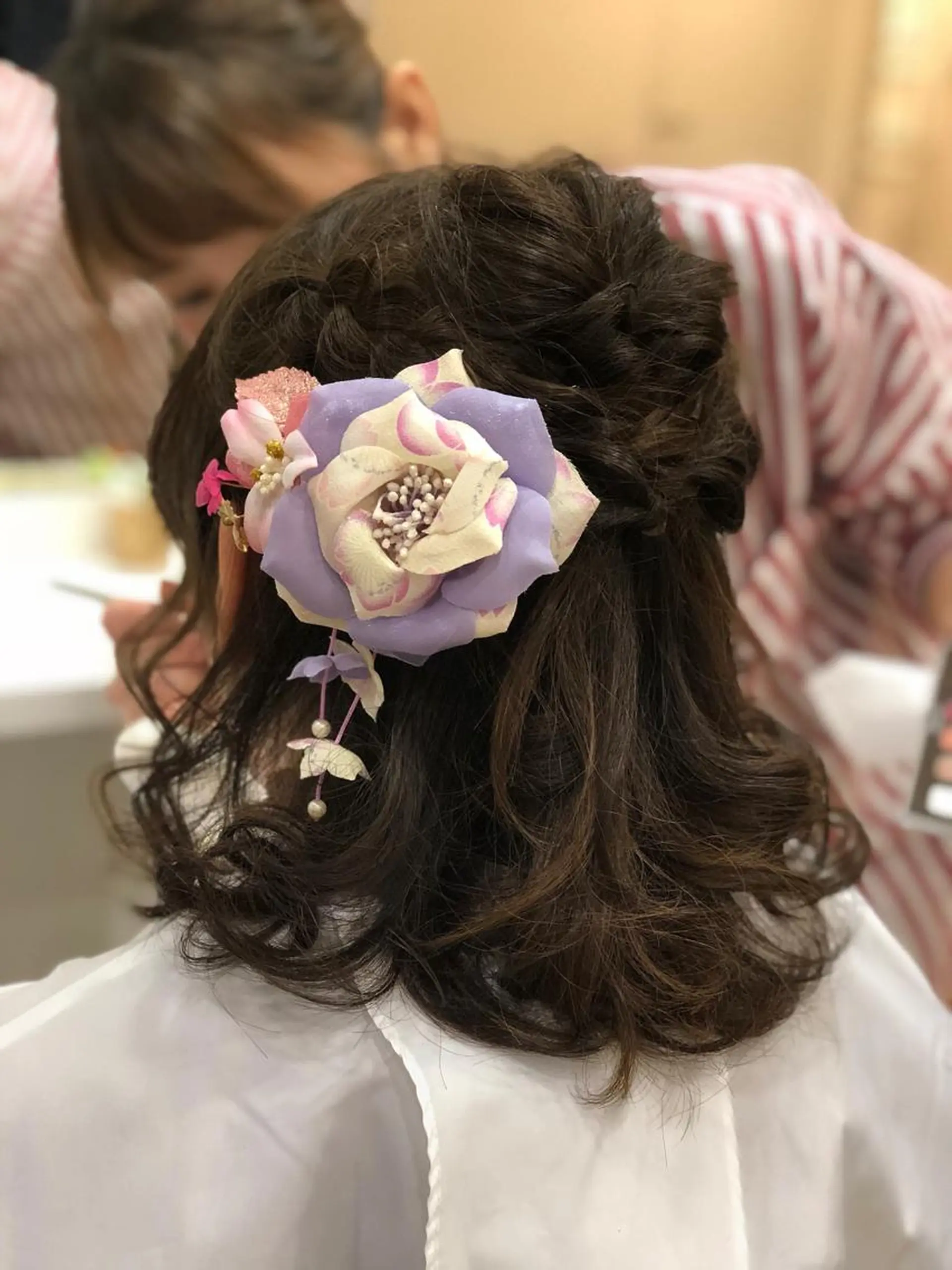 船戸 靖子のヘアスタイル