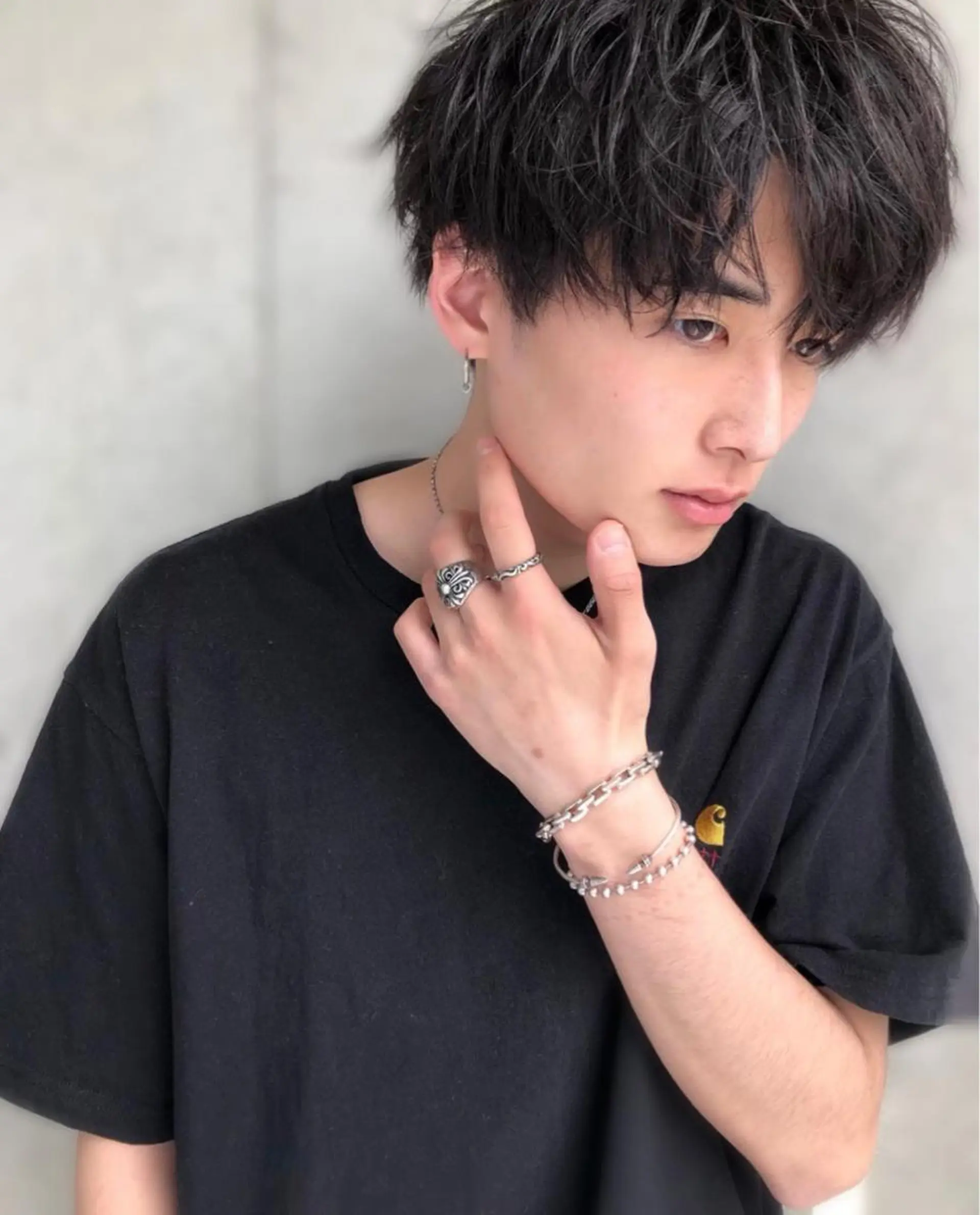 ショート カラー パーマ ヘアアレンジ メンズ キッズ メンズ特化美容師 aiのその他イメージ