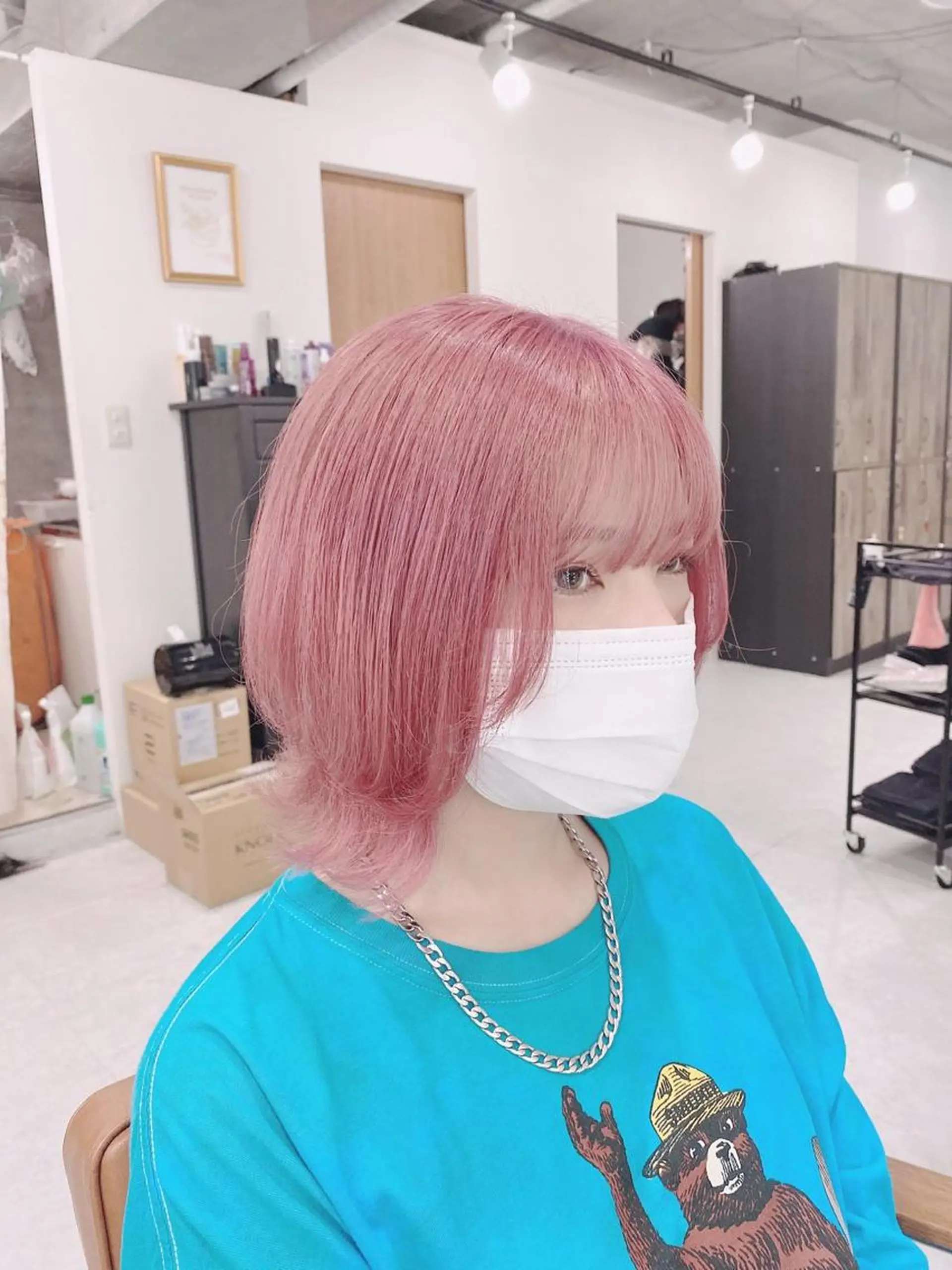 ミディアム カラー ヘアアレンジ メンズ メンズバレイヤージュ メンズブリーチ メンズハイライト メンズハイトーン メンズインナーカラー 韓国ヘア特化💍 tiam💍ブリーチのヘアスタイル