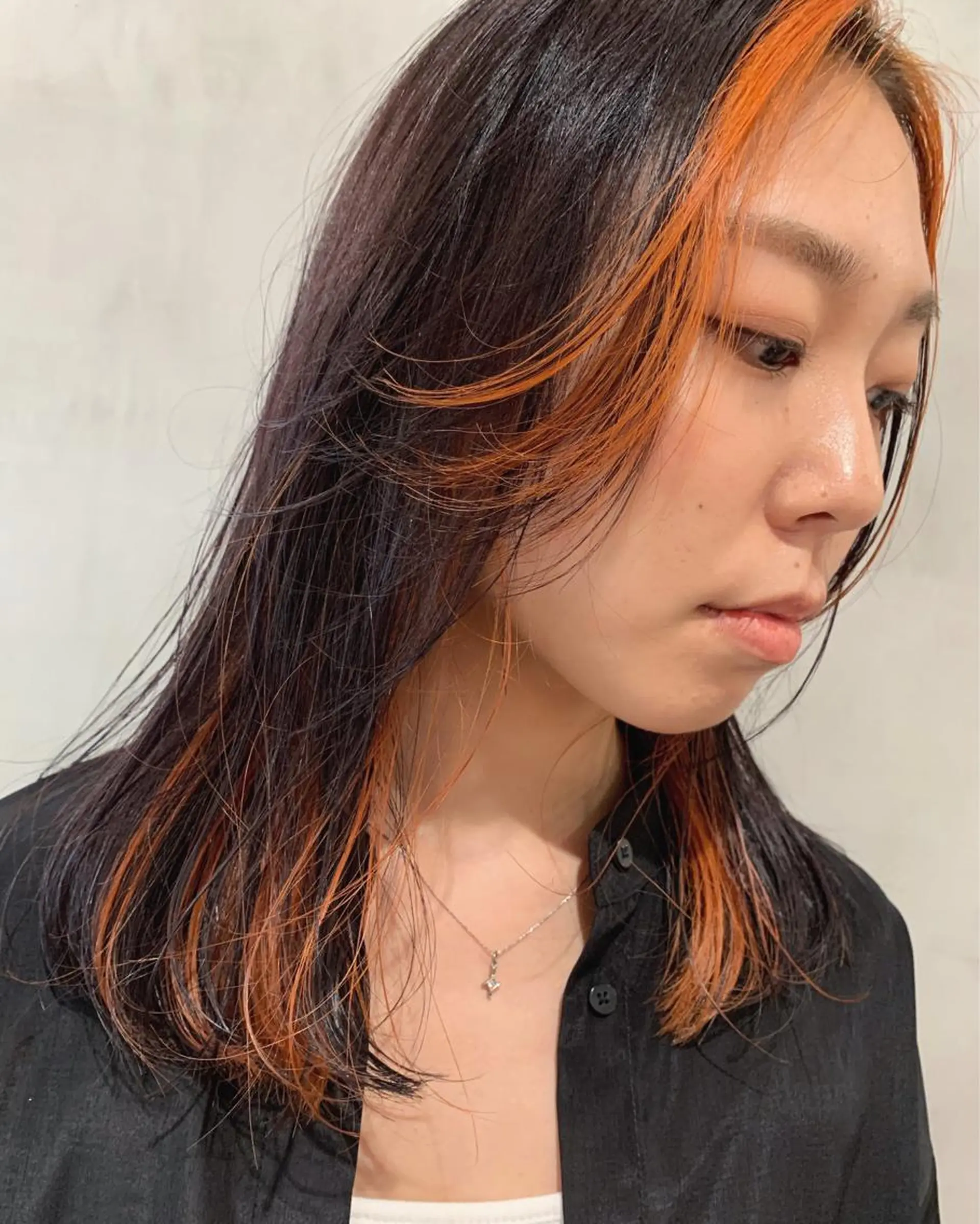 セミロング カラー ヘアカラー トリートメント 優作 〜圧倒的信頼〜のヘアスタイル