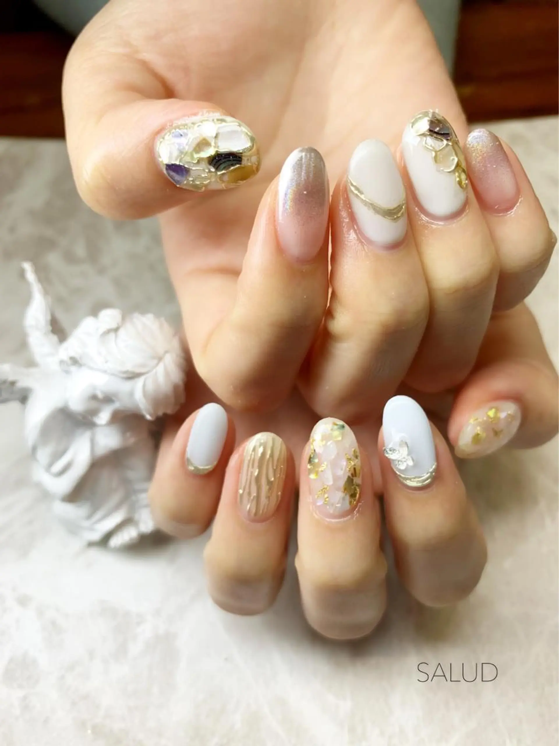 ネイル ハンドネイル Nail Salon SALUDのネイルデザイン