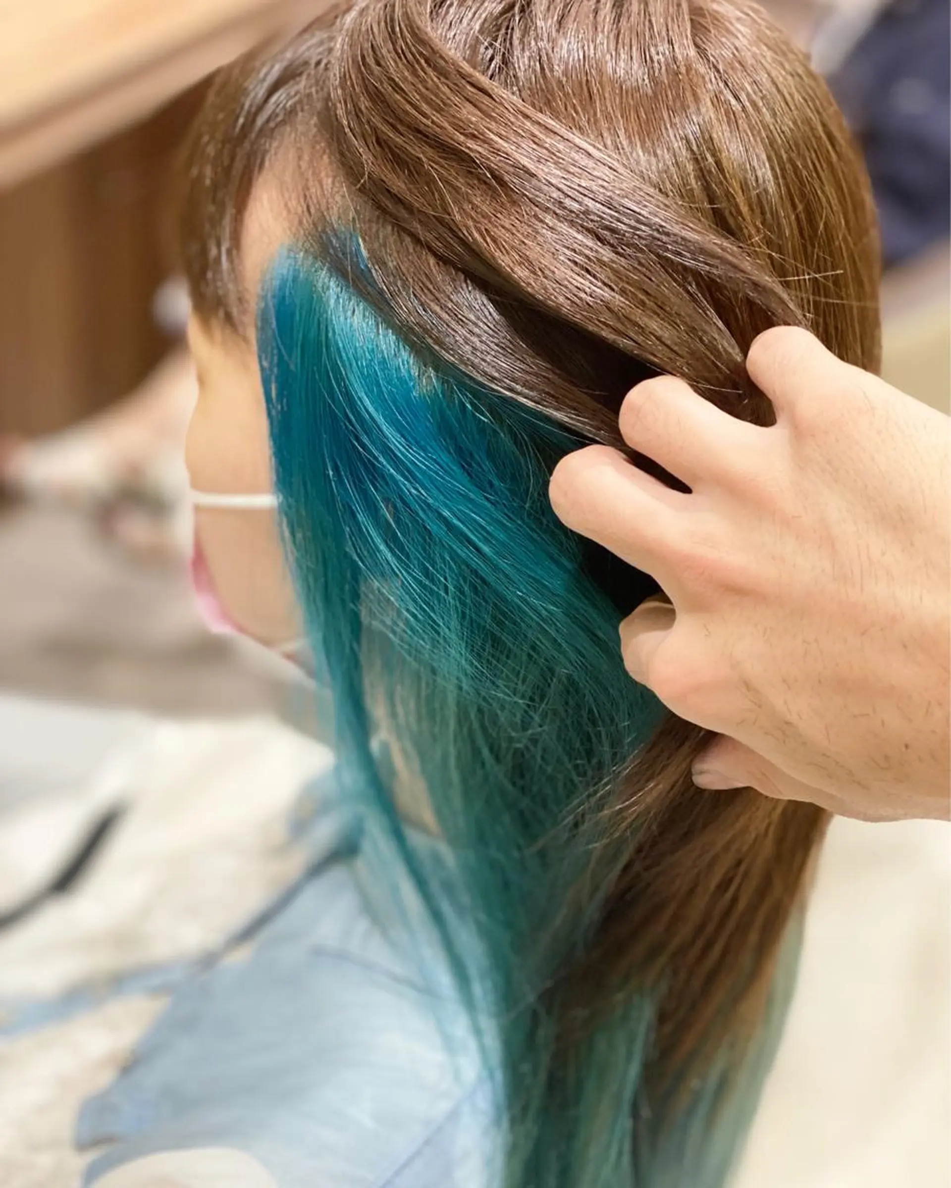 ミディアム カラー 💎大人ハイライト 💎上杉一也💎のヘアスタイル