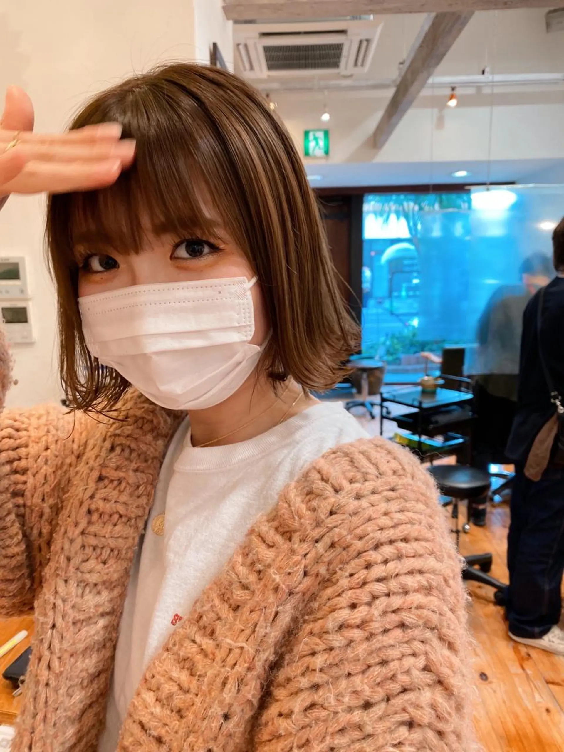 ショート カラー メンズカット特化柏駅 徒歩3分LOUのヘアスタイル