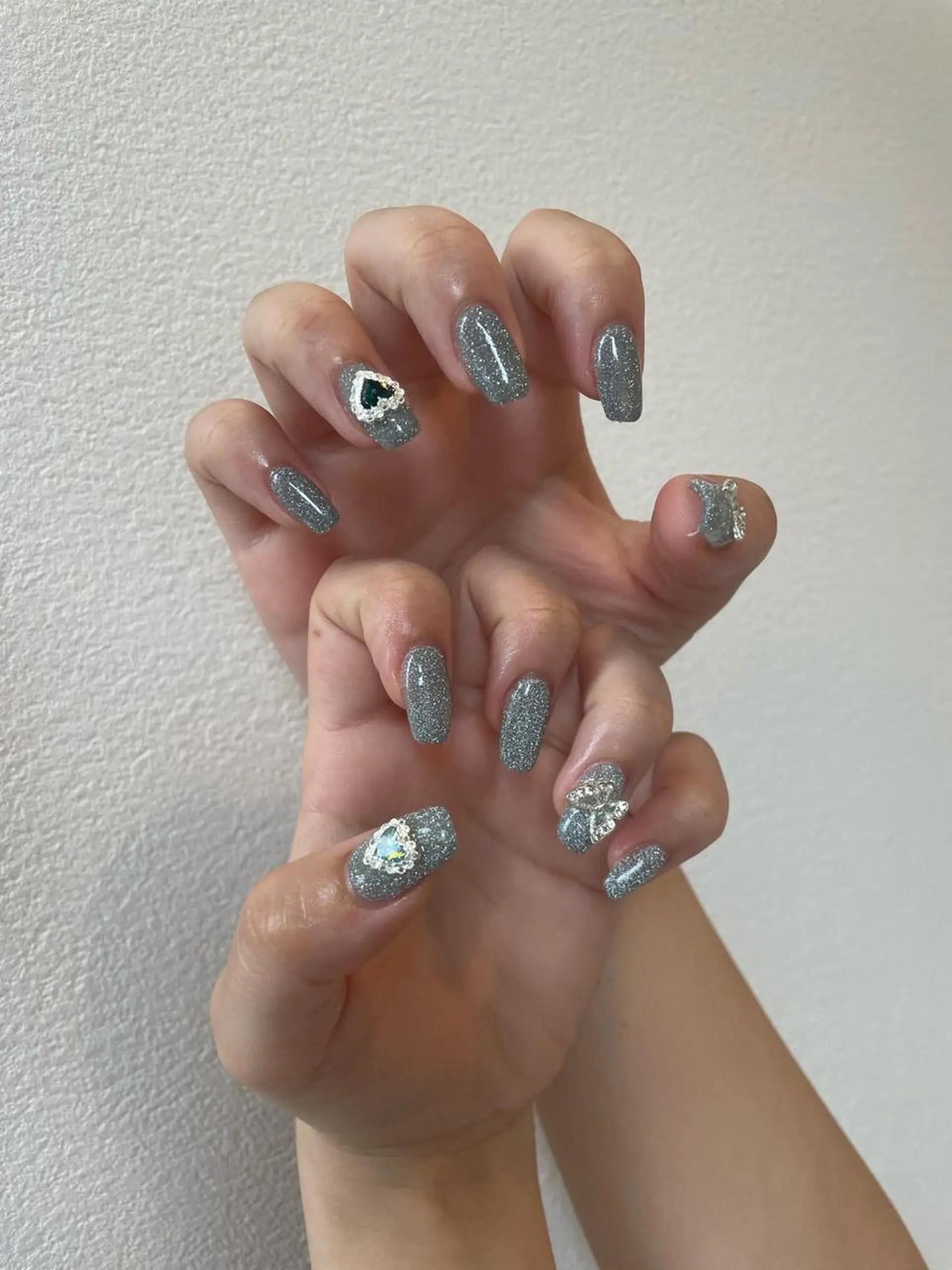 ネイル 束感まつ毛/ネイル/ LED♥KIRARAのマツエク・マツパデザイン