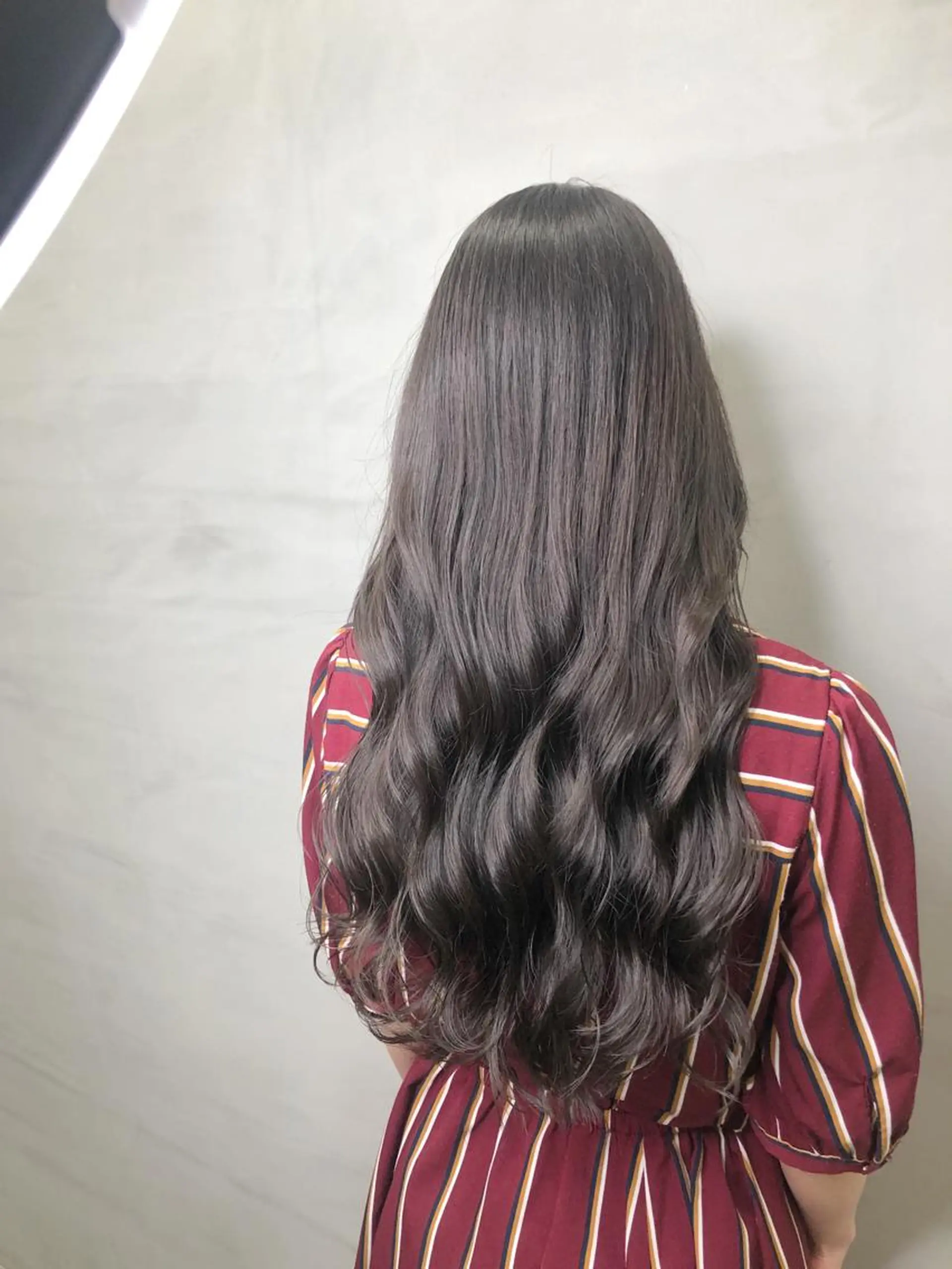 ロング カラー カット ヘアカラー トリートメント マンツーマン／韓国 ヘア‎Amiのヘアスタイル